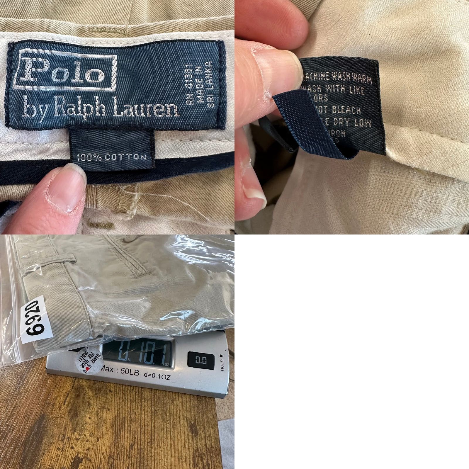 Polo Ralph Lauren Polo Ralph Lauren Mens Chino Shorts 34 Inseam 9 Cotton Twill Khaki Tan Beige 100% Regular Zip Front Embroidered Pony Logo Chino Casual Vintage No Size US S / EU 44-46 / 1 - 8 Thumbnail