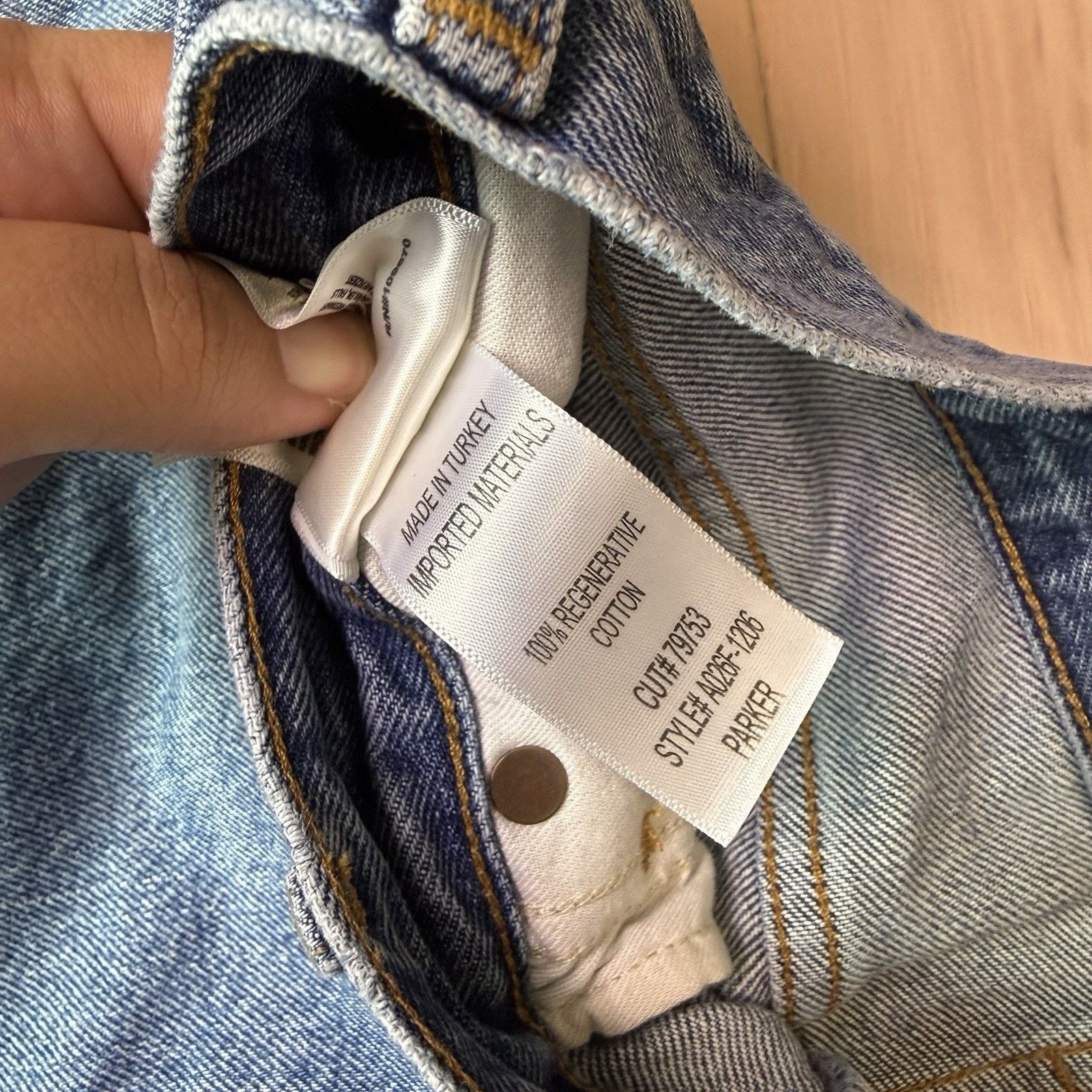Agolde Agolde Parker Denim Shorts Women's 32 Blue Jorts Summer Size 32" / US 10 / IT 46 - 5 Thumbnail