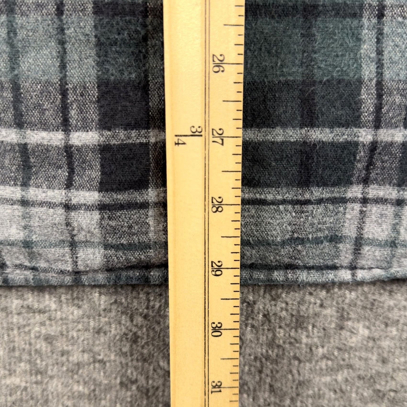 Vintage L.L.Bean Shirt Mens Medium Green Plaid Long Sleeve Flannel Button Up Size US M / EU 48-50 / 2 - 7 Thumbnail