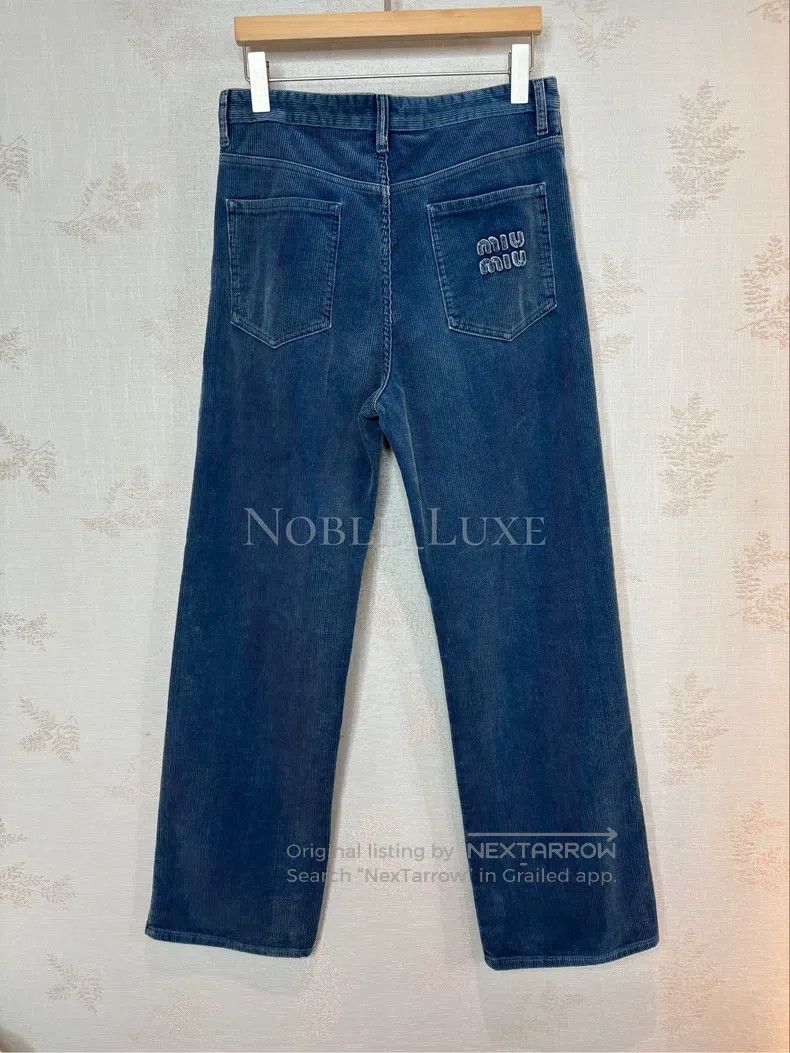 Miu Miu Miu Miu 36 Corduroy jeans Size 35" - 2 Thumbnail