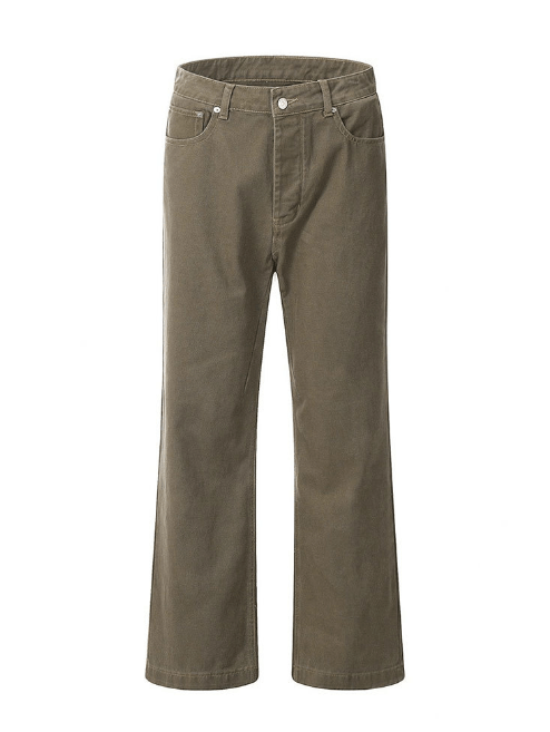 Japanese Brand × Jean Vintage Maillard brown loose straight jeans for men Size US 32 / EU 48 - 5 Thumbnail