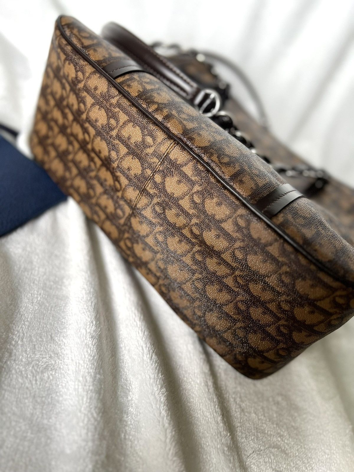 Dior Dior Trotter Brown Canvas Tote Bag Size ONE SIZE - 5 Thumbnail