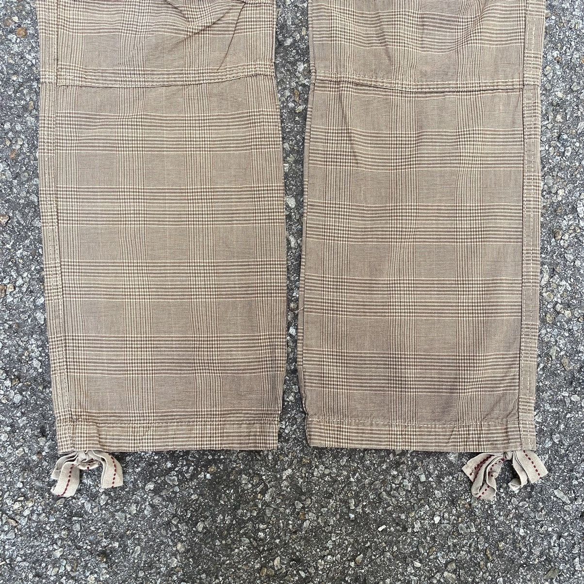 Beauty Beast Cargo Pants Checkered Multi Pocket Punk Style Grunge G-3 Size US 32 / EU 48 - 3 Thumbnail