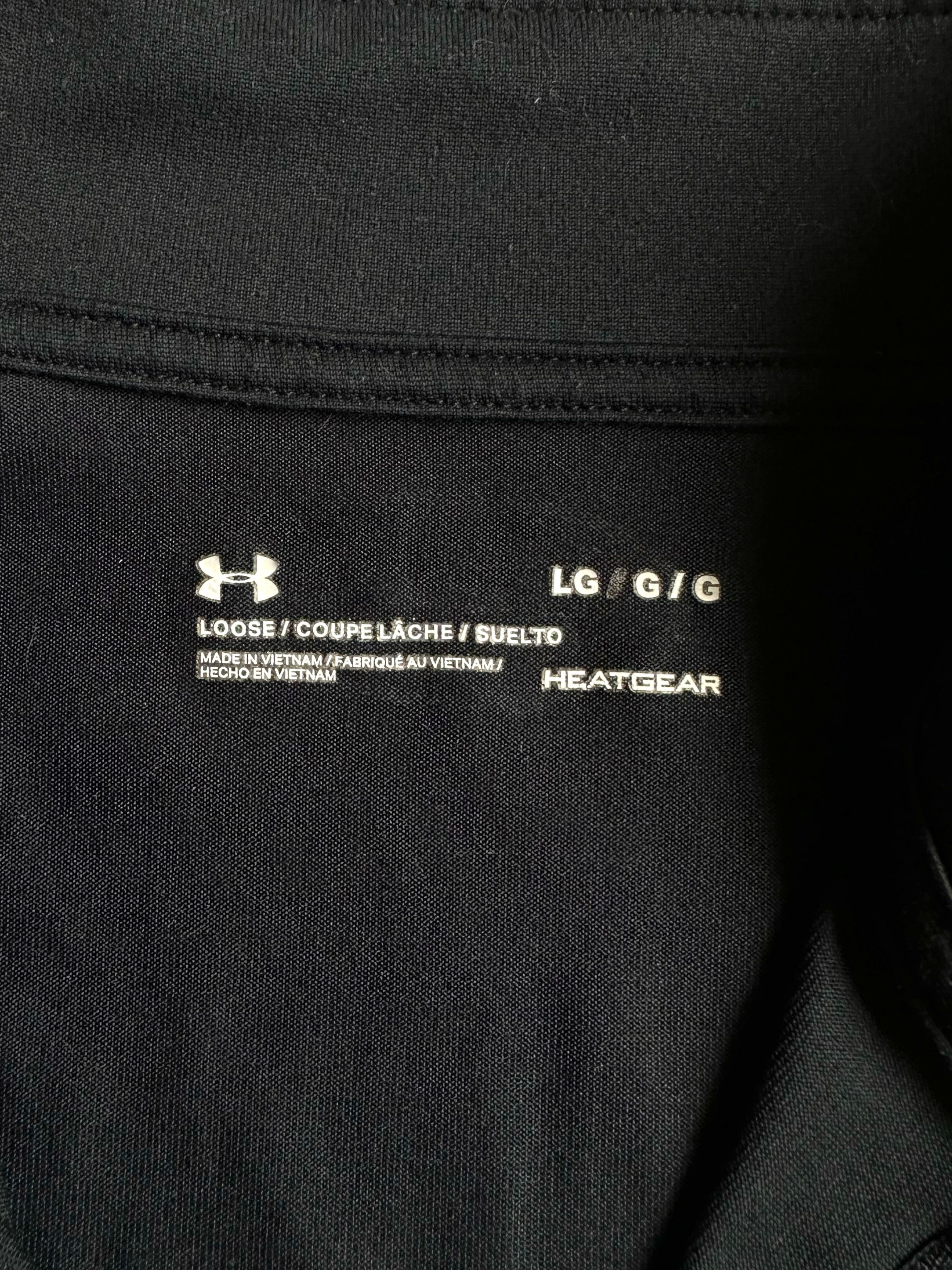 Under Armour Under Armour Heatgear Quarter Zip Long Sleeve Shirt (L) Size US L / EU 52-54 / 3 - 4 Thumbnail