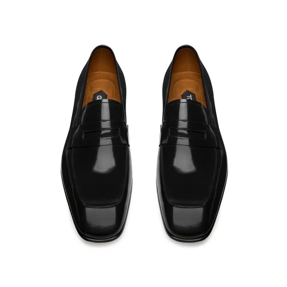 Tom Ford o1loc1c0425 J1444 Patent Leather Loafers in Black Size US 10 / EU 43 - 2 Thumbnail