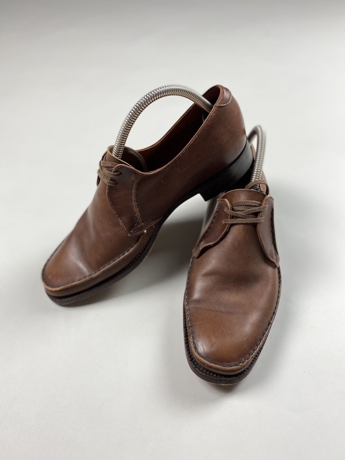 Grenson Grenson Kordwainer Hand Stitched lace up formal shoes Size US 8.5 / EU 41-42 - 13 Thumbnail