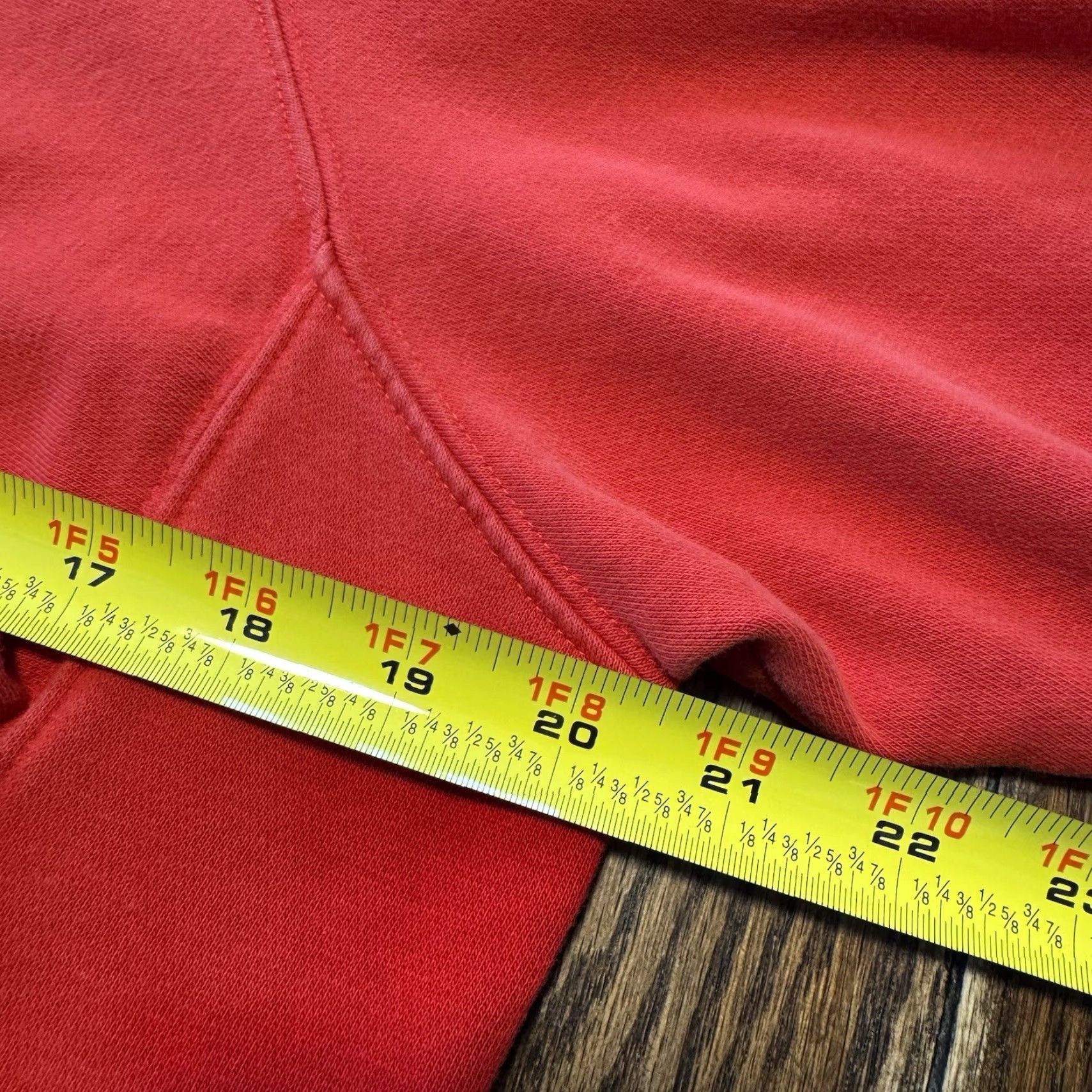 Filson Filson Hoodie Womens Medium Red Pullover Hooded Sweatshirt Cotton Blend Pocket Sweater Size M / US 6-8 / IT 42-44 - 6 Thumbnail