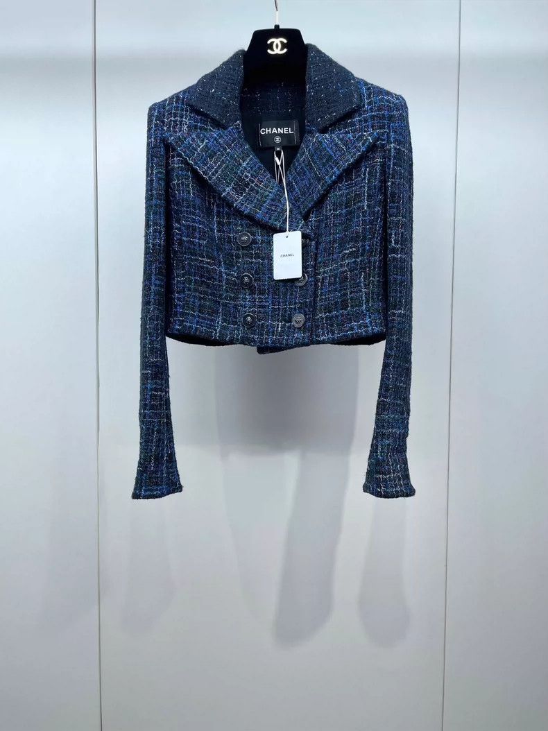 Chanel Chanel 22P color braided double-breasted short jacket 2504- Size XS / US 0-2 / IT 36-38 - 2 Thumbnail