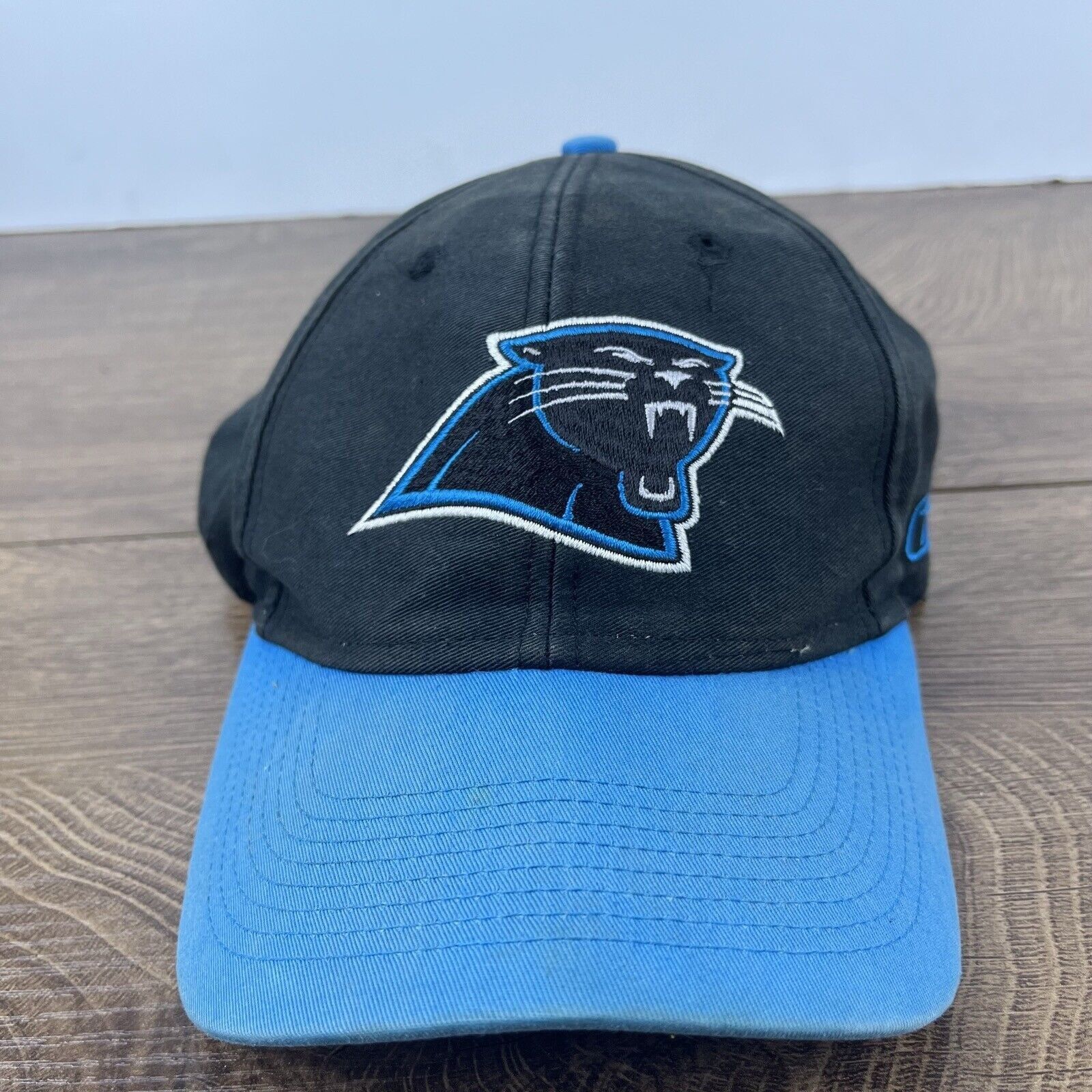 Reebok Carolina Panthers Reebok Hat Carolina Black Hat Adjustable B Size ONE SIZE - 3 Thumbnail