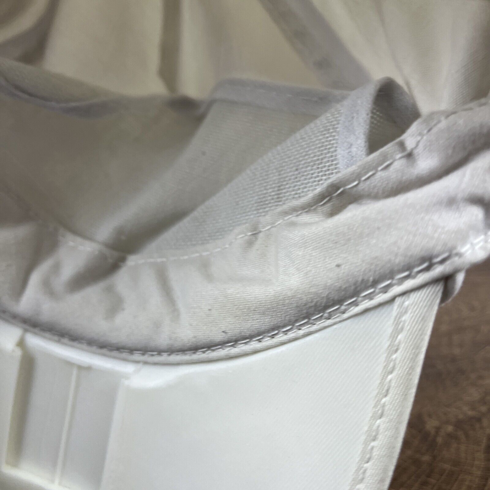 Other White Running Hat Adult Run Athletic White Hat Adjustable Wh Size ONE SIZE - 13 Thumbnail
