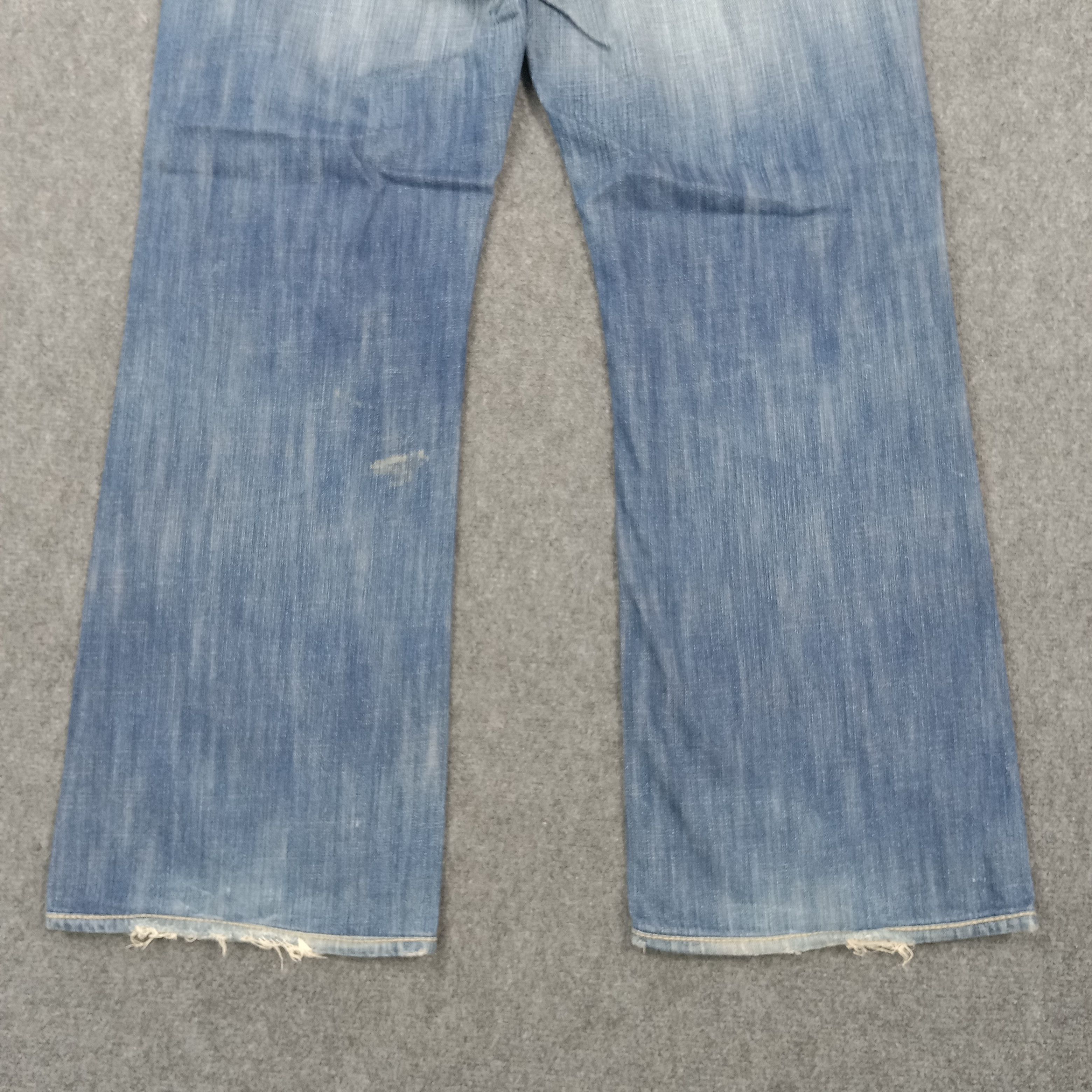 True Religion True Religion American Blue Baggy Denim Jeans C280N28 Size US 33 - 4 Thumbnail