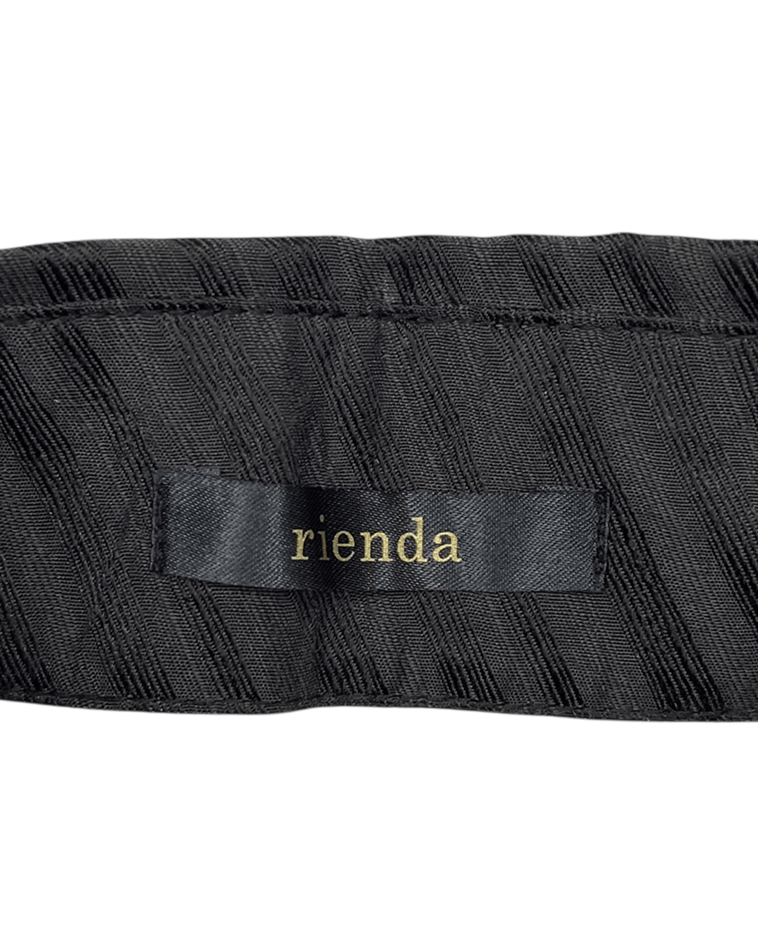 Japanese Brand Rienda Striped Detachable Shirt Collar Size ONE SIZE - 7 Thumbnail