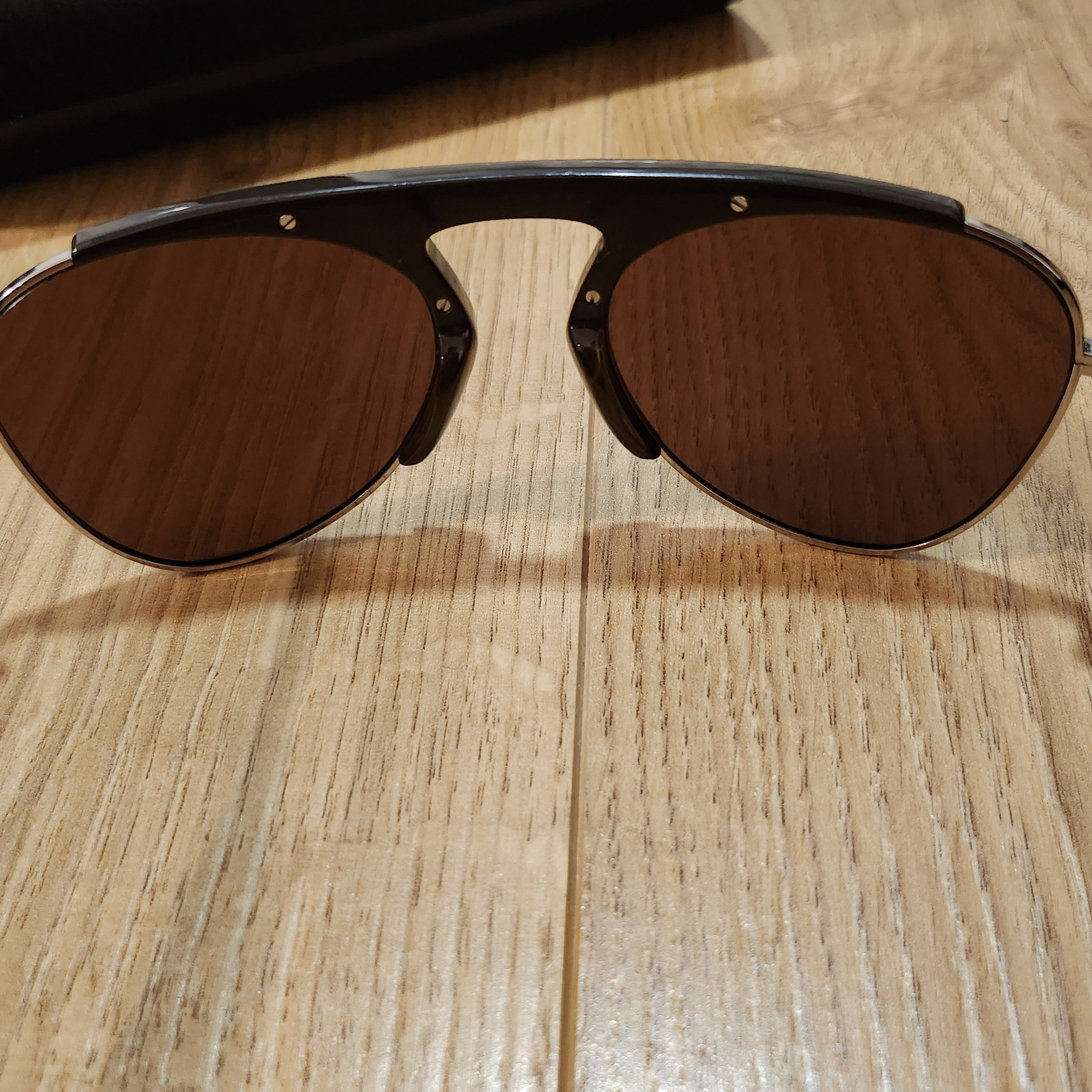 Balenciaga × Yohji Yamamoto Yohji Yamamoto Sunglasses YY 7001 Size ONE SIZE - 8 Thumbnail