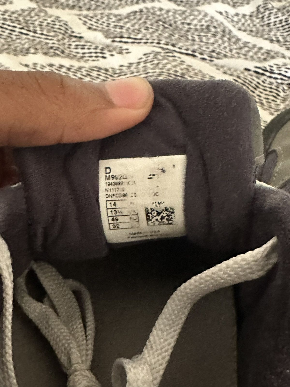 New Balance New balance 992 “Navy Grey” 2020 Size US 14 / EU 47 - 6 Thumbnail
