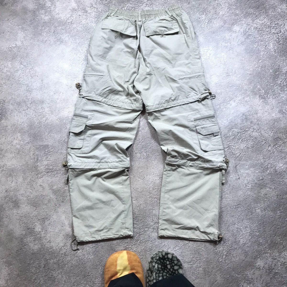 Vintage Vintage 90s Baggy Cargo Pants Parachute Streetwear Washed 30 Size US 30 / EU 46 - 6 Thumbnail