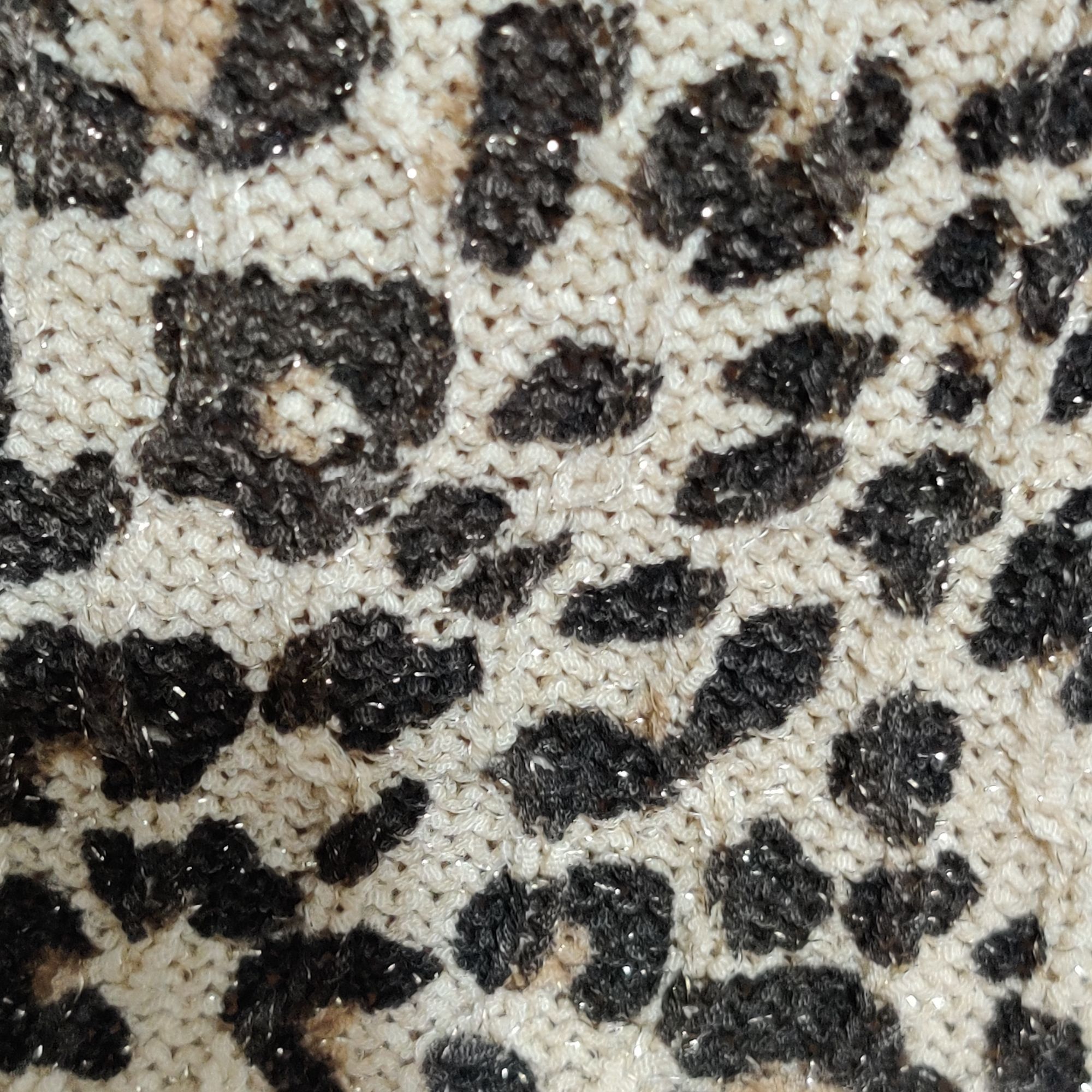 Other Chicos Womens Cardigan Sweater Leopard Animal Print Sequin B Size M / US 6-8 / IT 42-44 - 6 Thumbnail