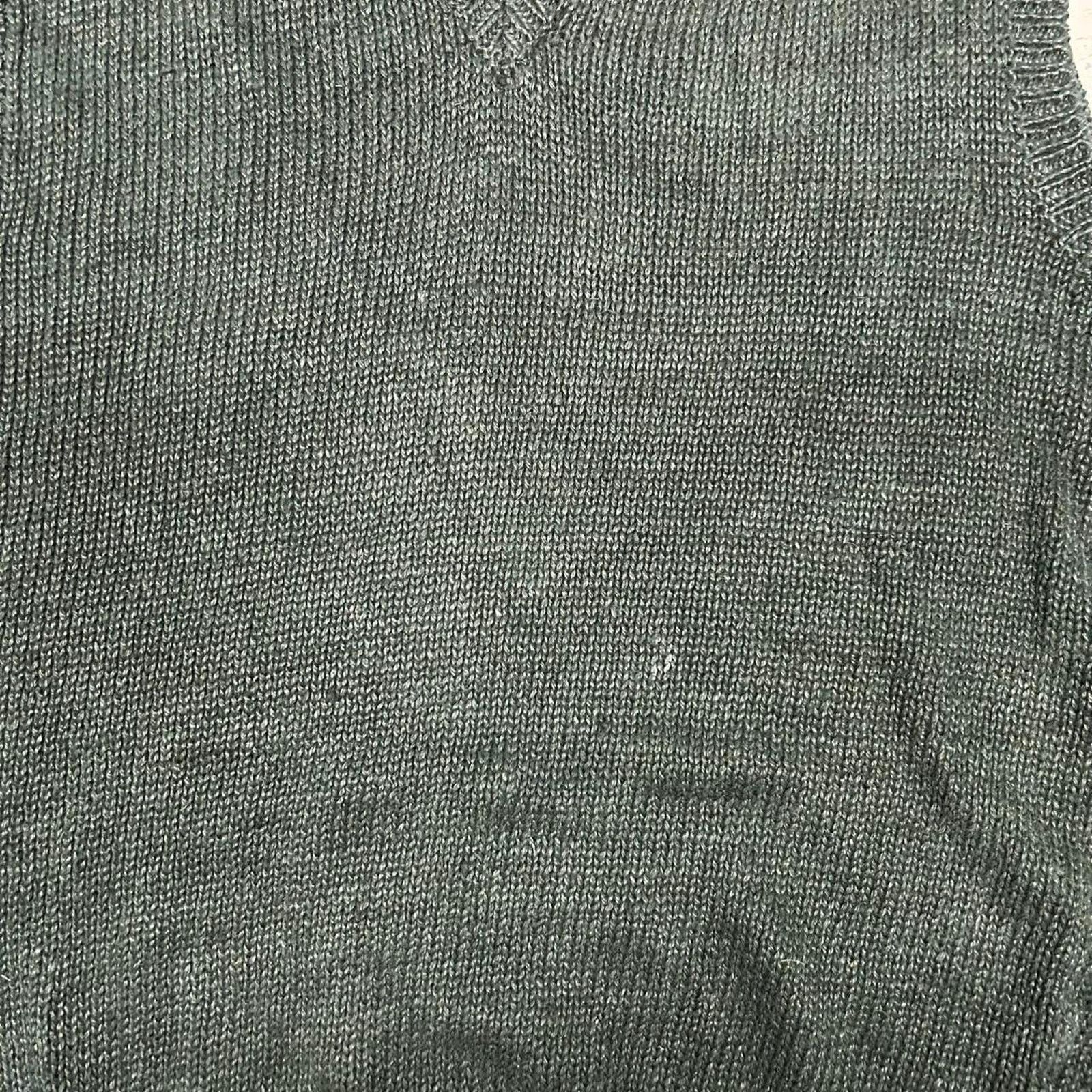 Polo Ralph Lauren VTG Green Polo Ralph Lauren sweater vest Size US XL / EU 56 / 4 - 2 Thumbnail
