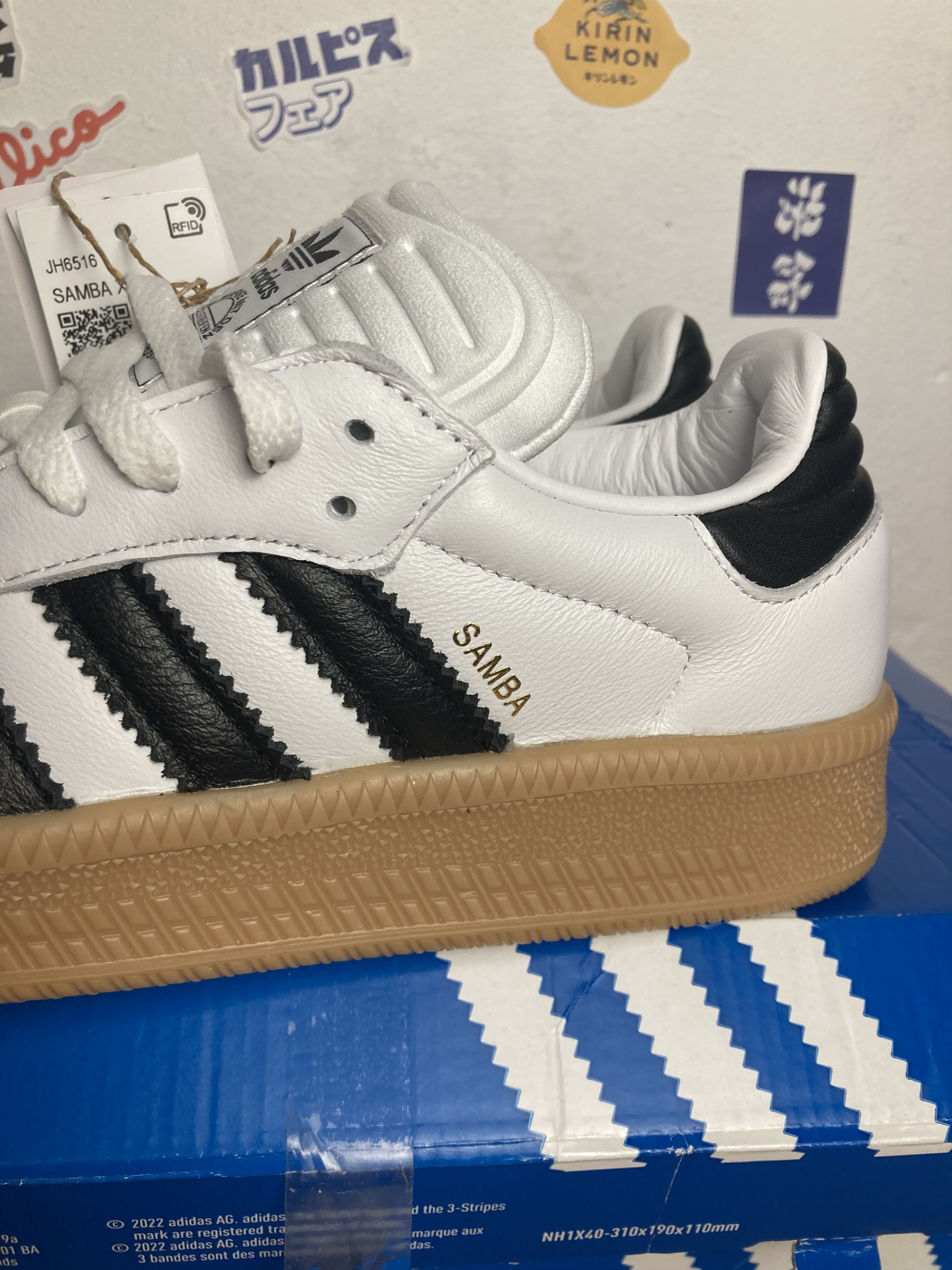 Adidas Womens Adidas sambae xlg US 6 Leather Like New EU 38.5 Size US 6 / IT 36 - 11 Thumbnail