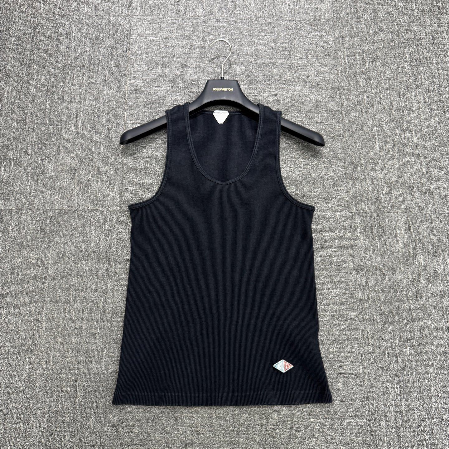 Bottega Veneta Bottega Veneta Ribbed Logo Tank Top Size M Size M / US 6-8 / IT 42-44 - 1 Thumbnail