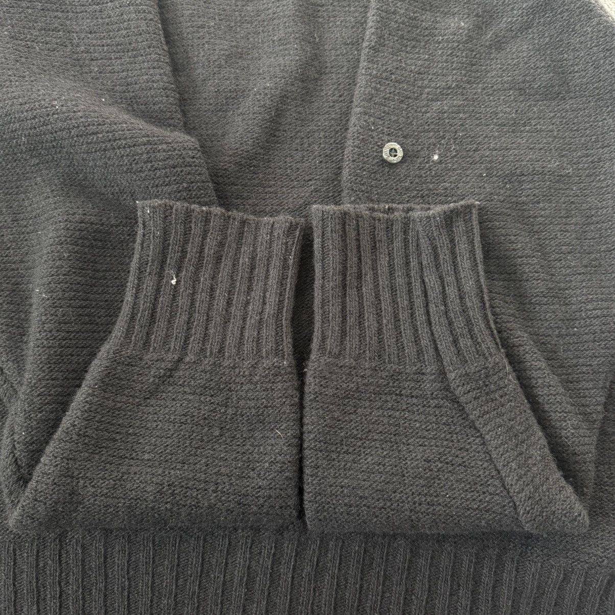 Stone Island Stone Island Vintage Wool Sweater AW01 Knit L Black Size US L / EU 52-54 / 3 - 9 Thumbnail