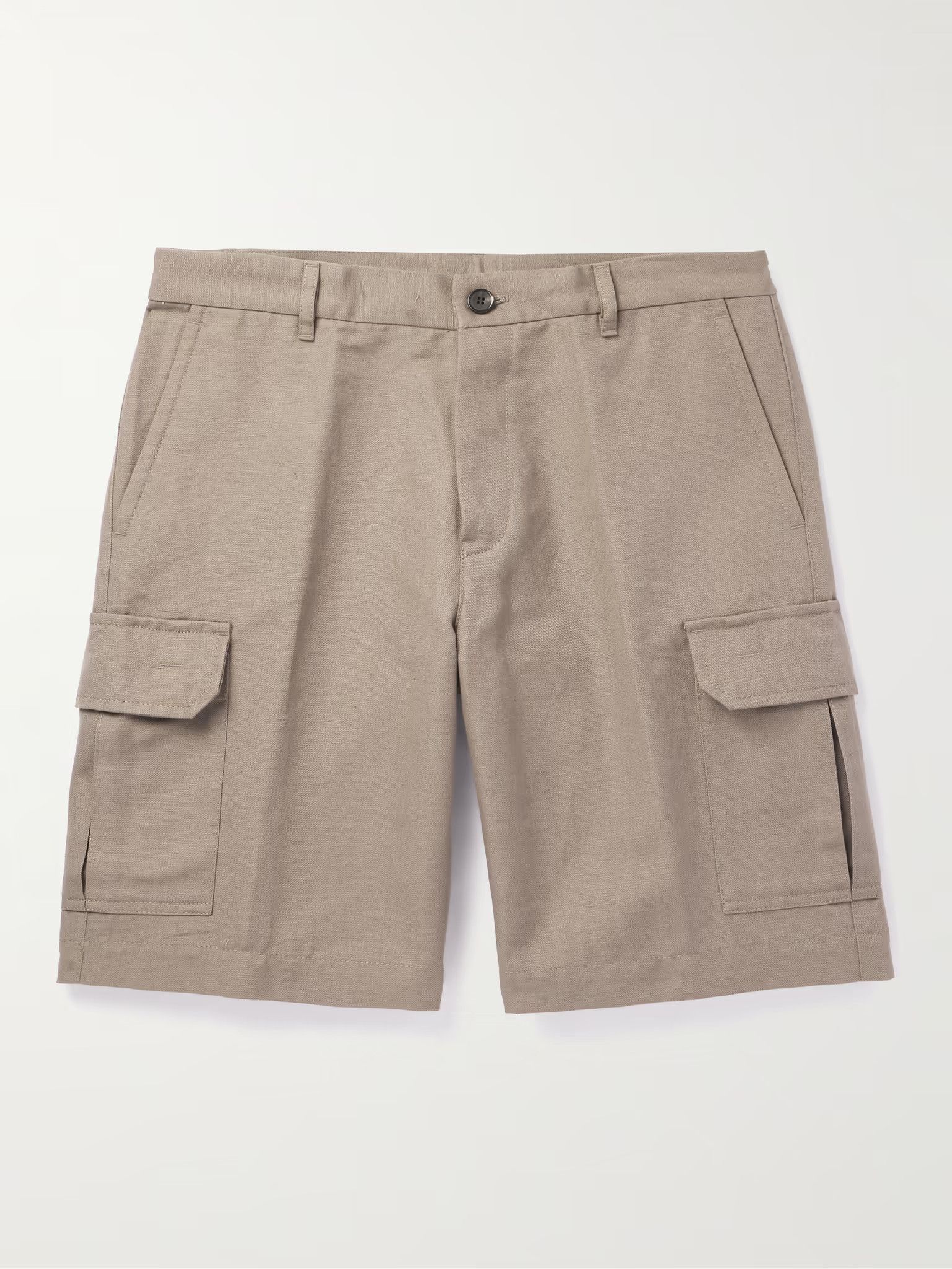 Loro Piana o1srvl11e1024 Cargo Bermuda Shorts in Brown Size US 30 / EU 46 - 1 Thumbnail