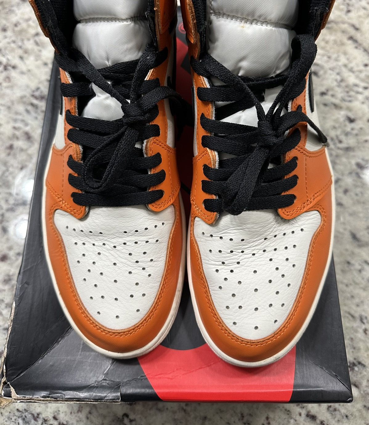 Jordan Brand Air Jordan 1 Retro High OG Reverse Shattered Backboard Size US 11 / EU 44 - 11 Thumbnail
