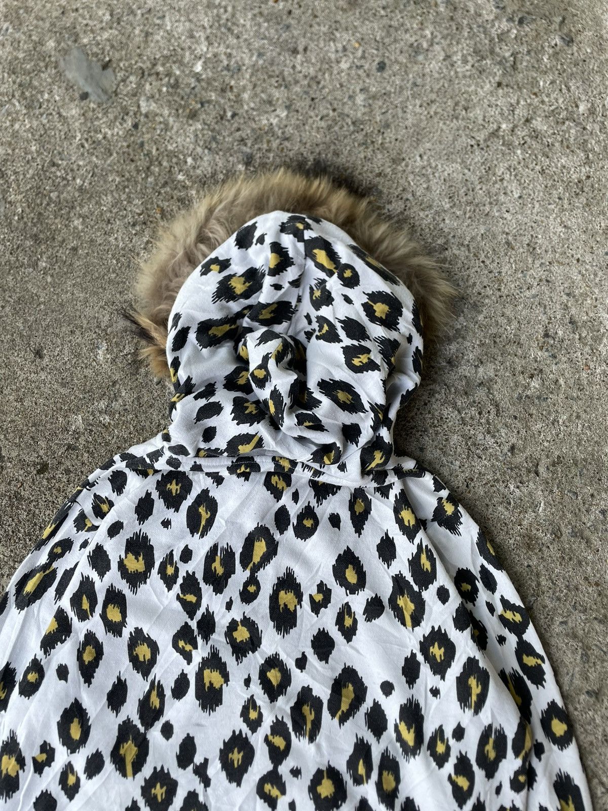 Le Grande Bleu (L.G.B.) Japanese Brand Leopard Faux Fur Hoodie LGB Style Size US S / EU 44-46 / 1 - 7 Thumbnail