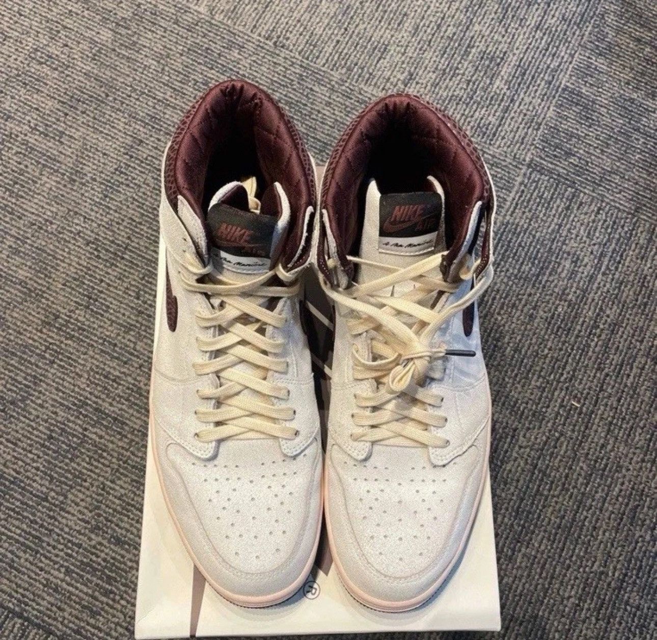 A Ma Maniere × Jordan Brand Air Jordan 1 High OG x A Ma Maniere Size US 14 / EU 47 - 3 Thumbnail