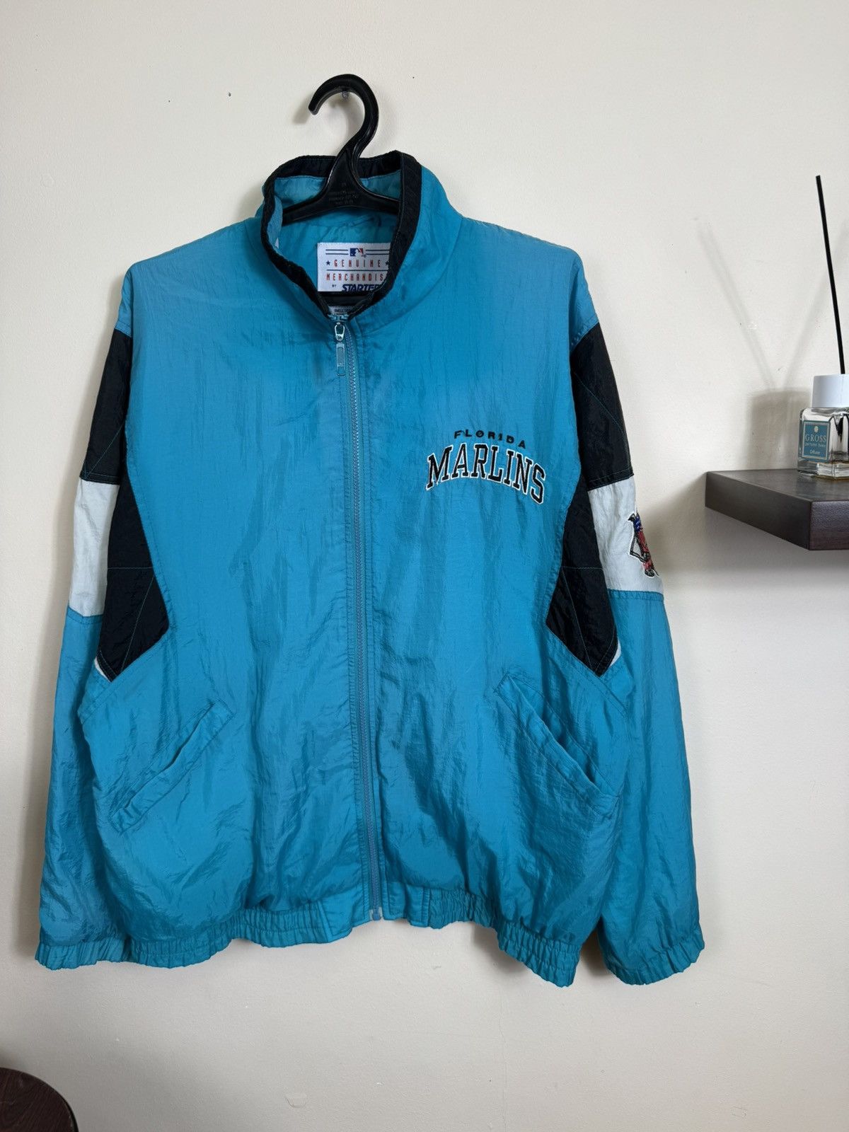 Starter Vintage Florida Marlins Starter Jacket Nylon MLB L Size US L / EU 52-54 / 3 - 7 Thumbnail