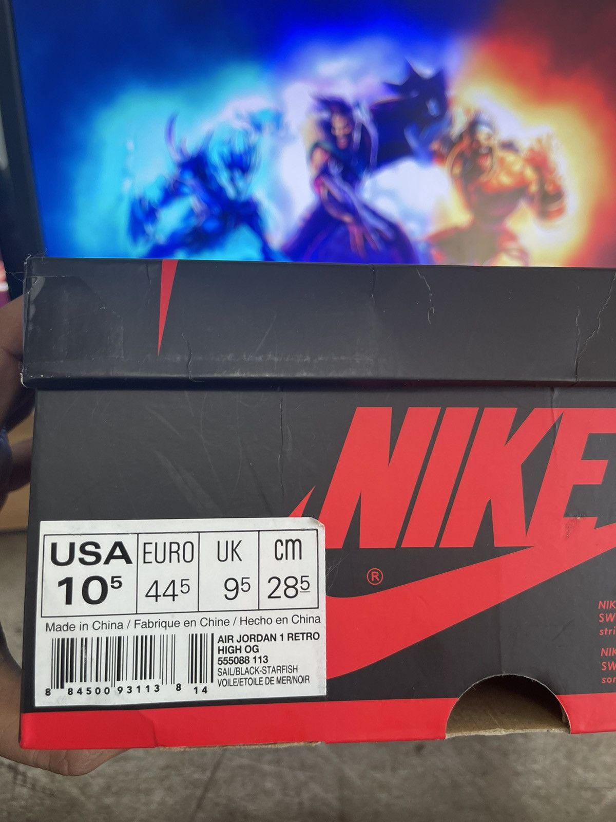 Jordan Brand Jordan 1 Reverse Shatterbackboard Size US 10.5 / EU 43-44 - 4 Thumbnail