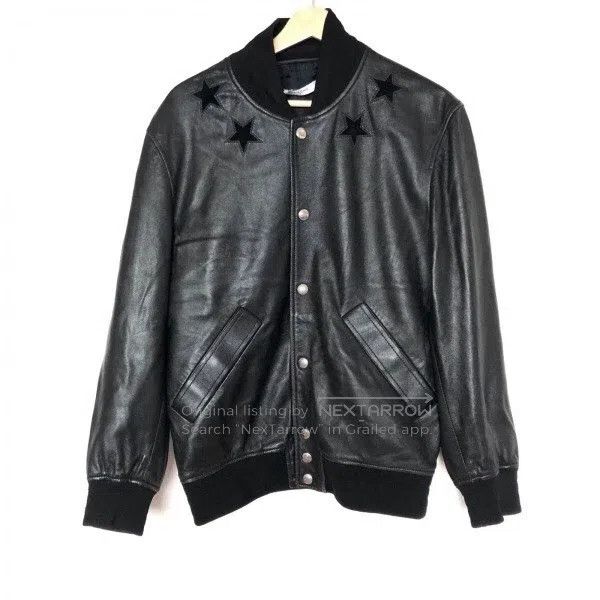 Givenchy Givenchy Size46 e830, Casual Leather Jacket - Size 46 Size US M / EU 48-50 / 2 - 1 Thumbnail