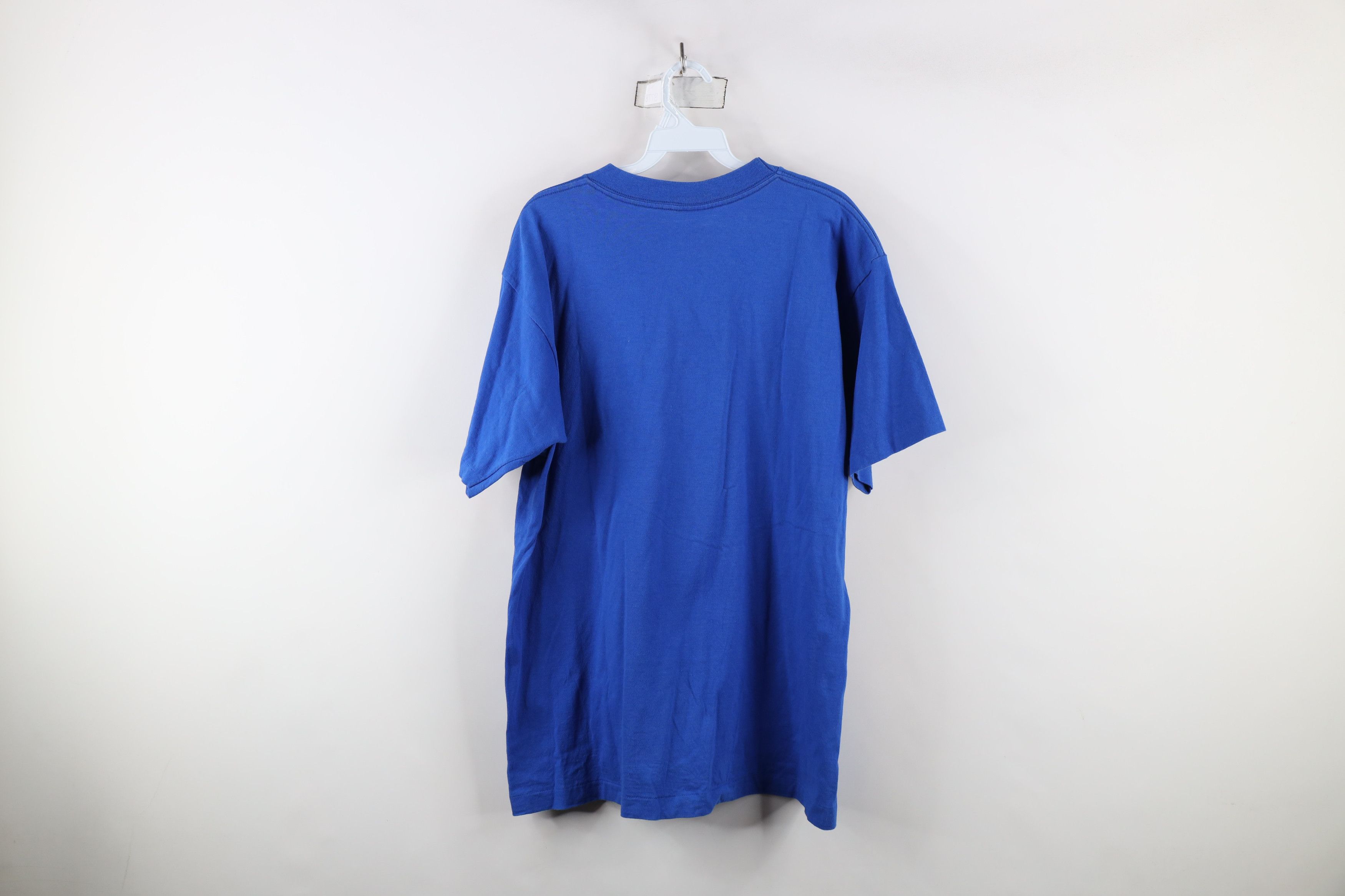Vintage Vintage 90s The Alamo San Antonio T-Shirt Blue Cotton USA Size US L / EU 52-54 / 3 - 13 Thumbnail