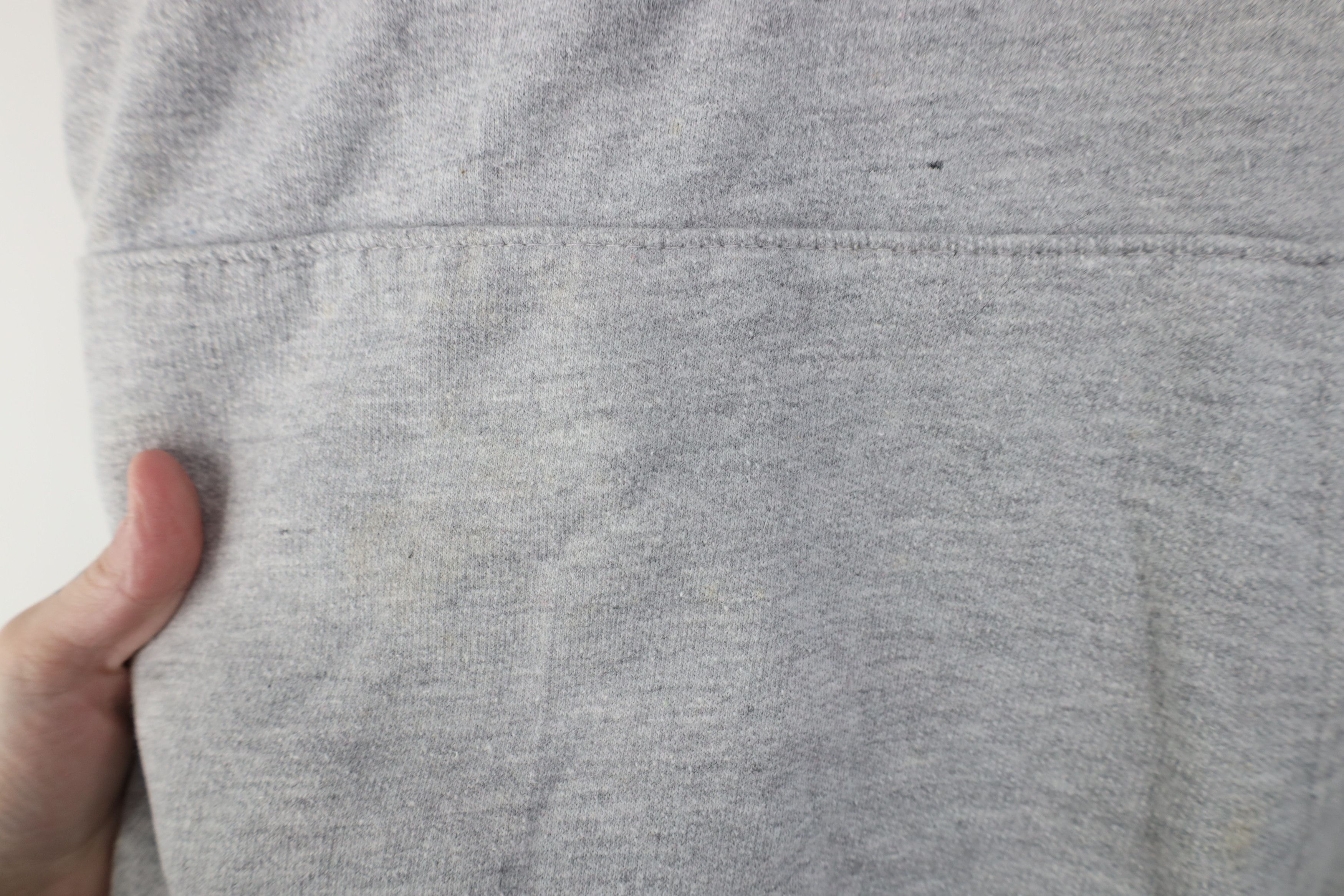 Vintage Vintage 90s Spell Out Ohio State University Hoodie Gray Size XXL / US 16-18 / IT 52-54 - 8 Thumbnail