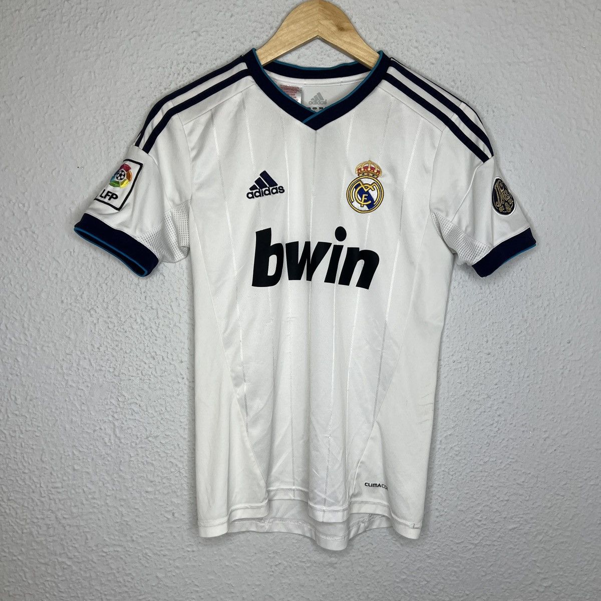 Adidas Adidas Real Madrid Jersey Tshirt Tee Home Kit Ronaldo 7 Size US S / EU 44-46 / 1 - 2 Thumbnail
