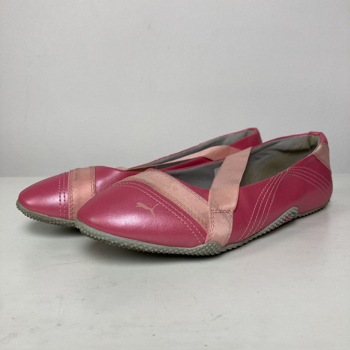 Puma × Vintage Puma vintage pink balerina flats Size US 6 / IT 36 - 1 Thumbnail