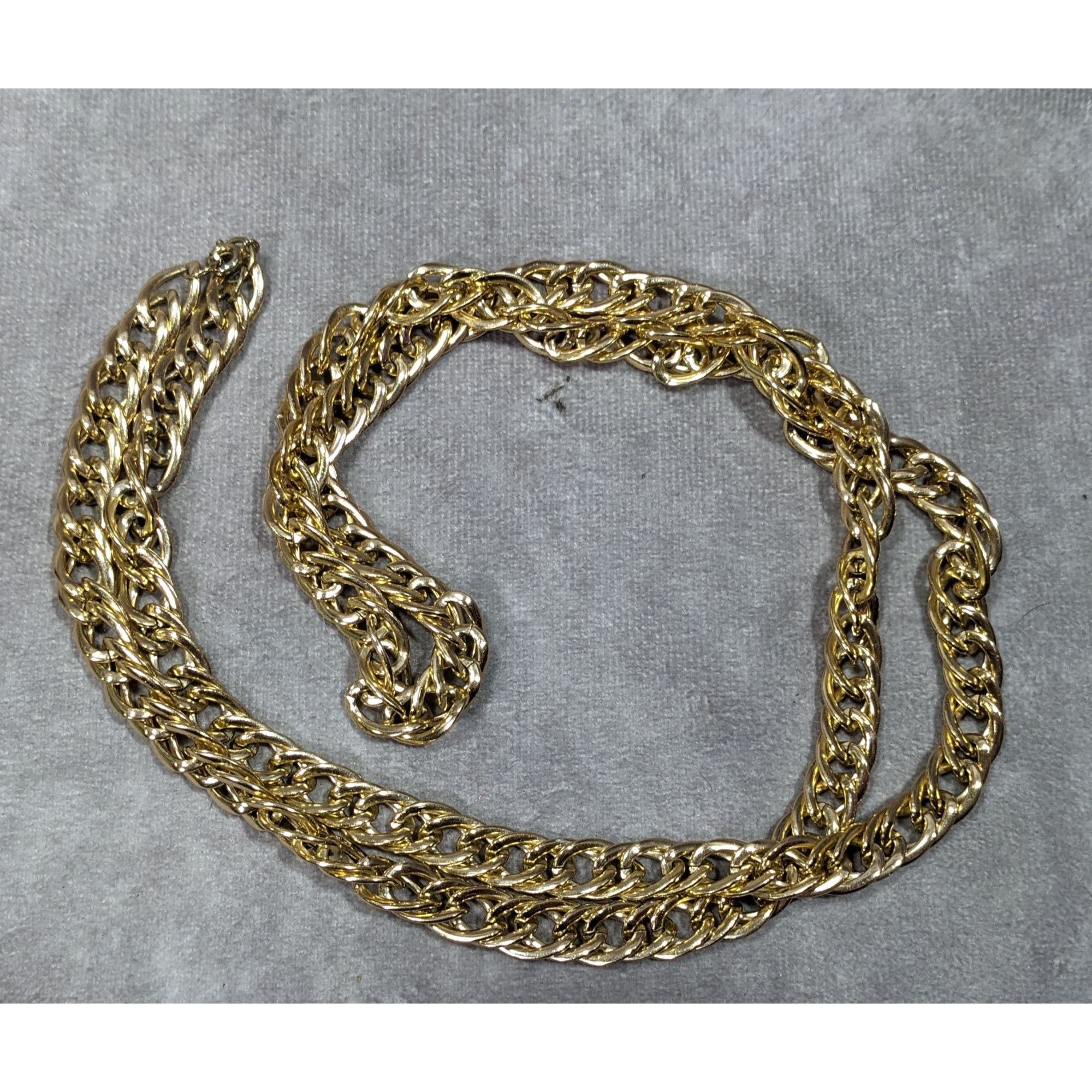 Other Classic Lightweight Bright Gold Tone Chain Necklace Size ONE SIZE - 5 Thumbnail