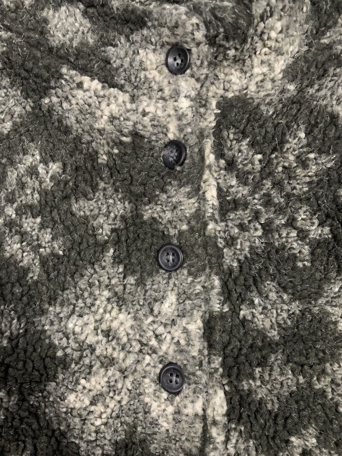 L.L. Bean Vintage 80s L.L.Bean Half Button Snowflake Fleece Sweatshirt Size US M / EU 48-50 / 2 - 5 Thumbnail