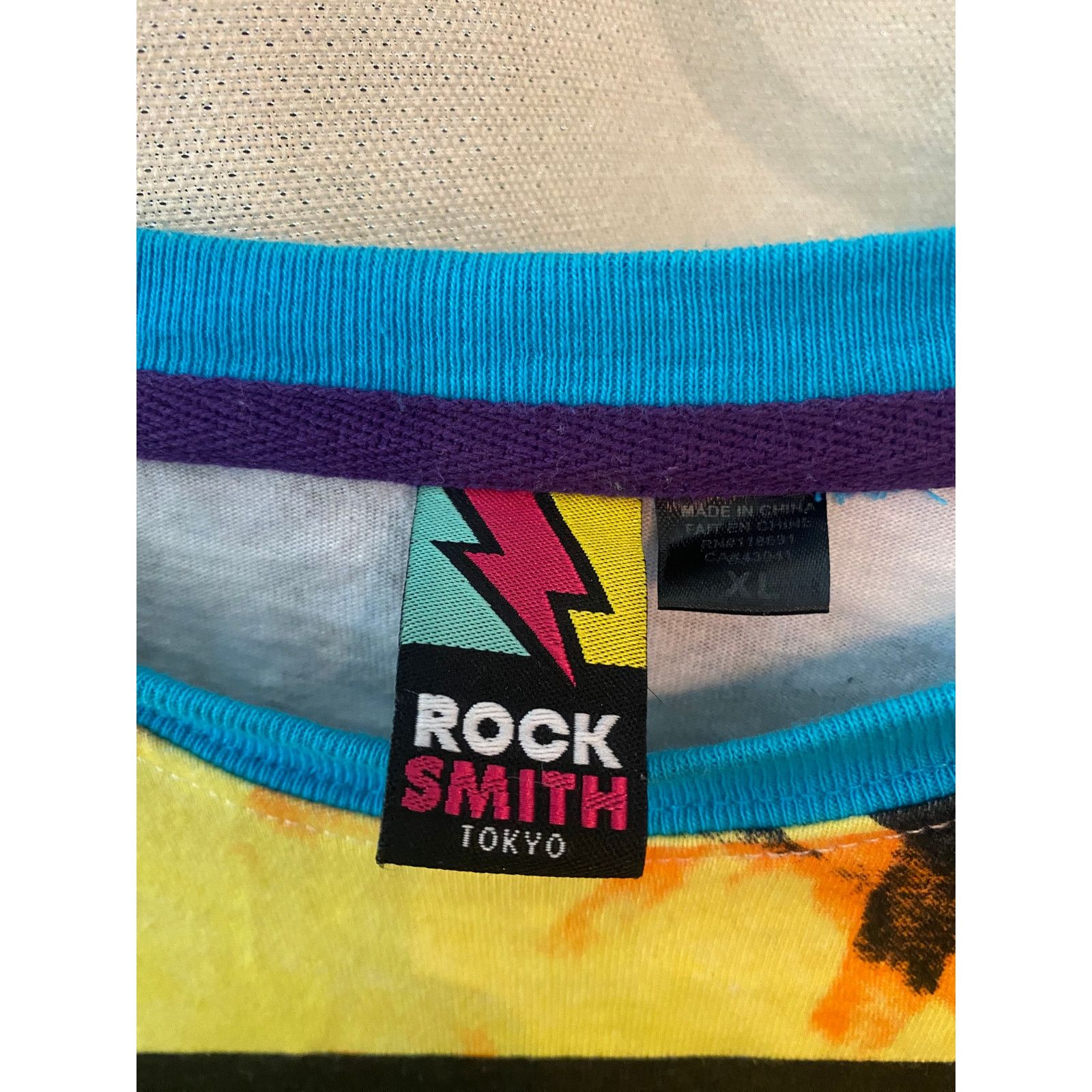 ROCKSMITH Y2K Rocksmith “Stained Glass Eazy E” S/S shirt. Size US XL / EU 56 / 4 - 5 Thumbnail