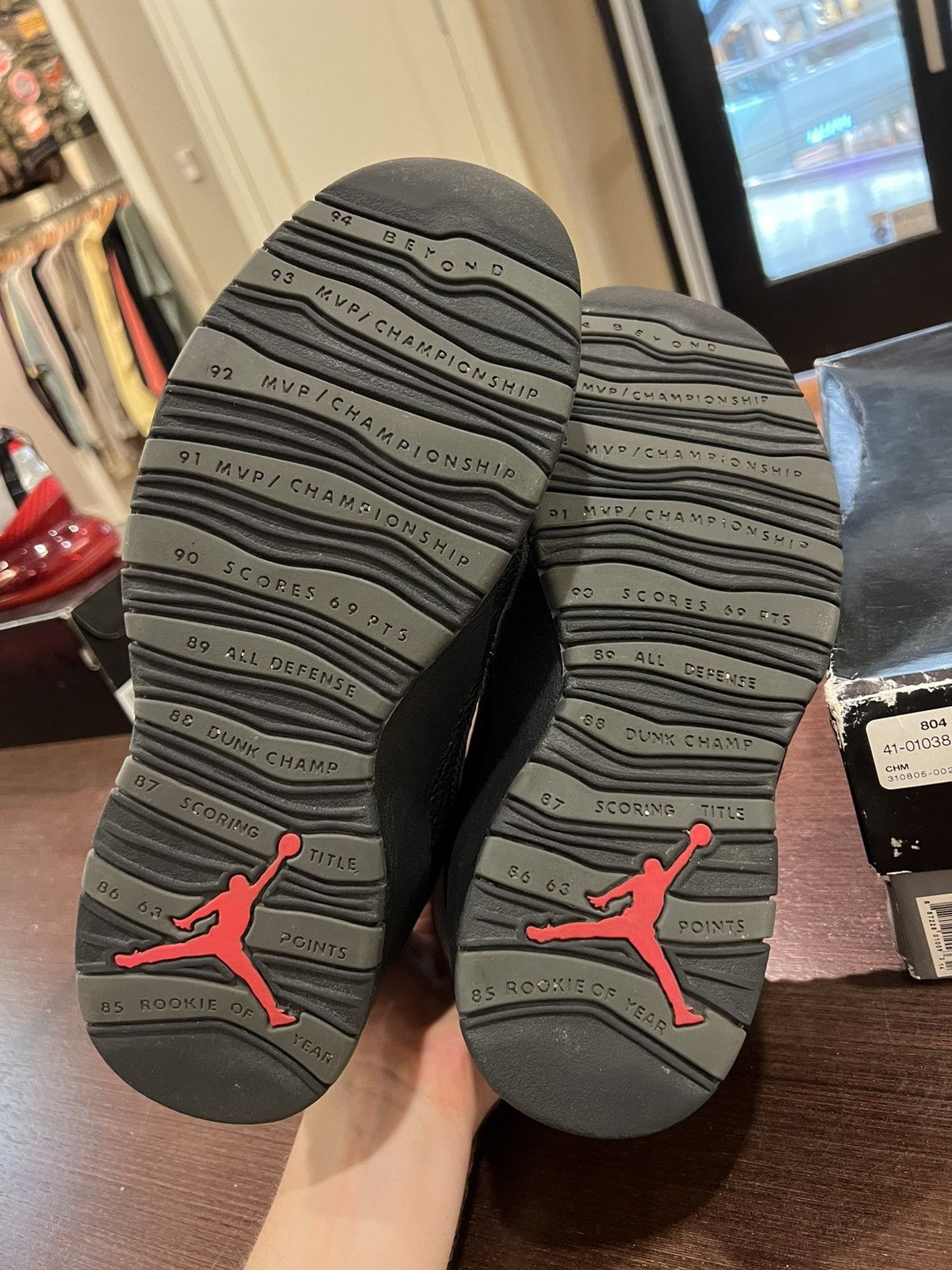 Jordan Brand Jordan retro 10 ‘shadow' Size US 11.5 / EU 44-45 - 7 Thumbnail