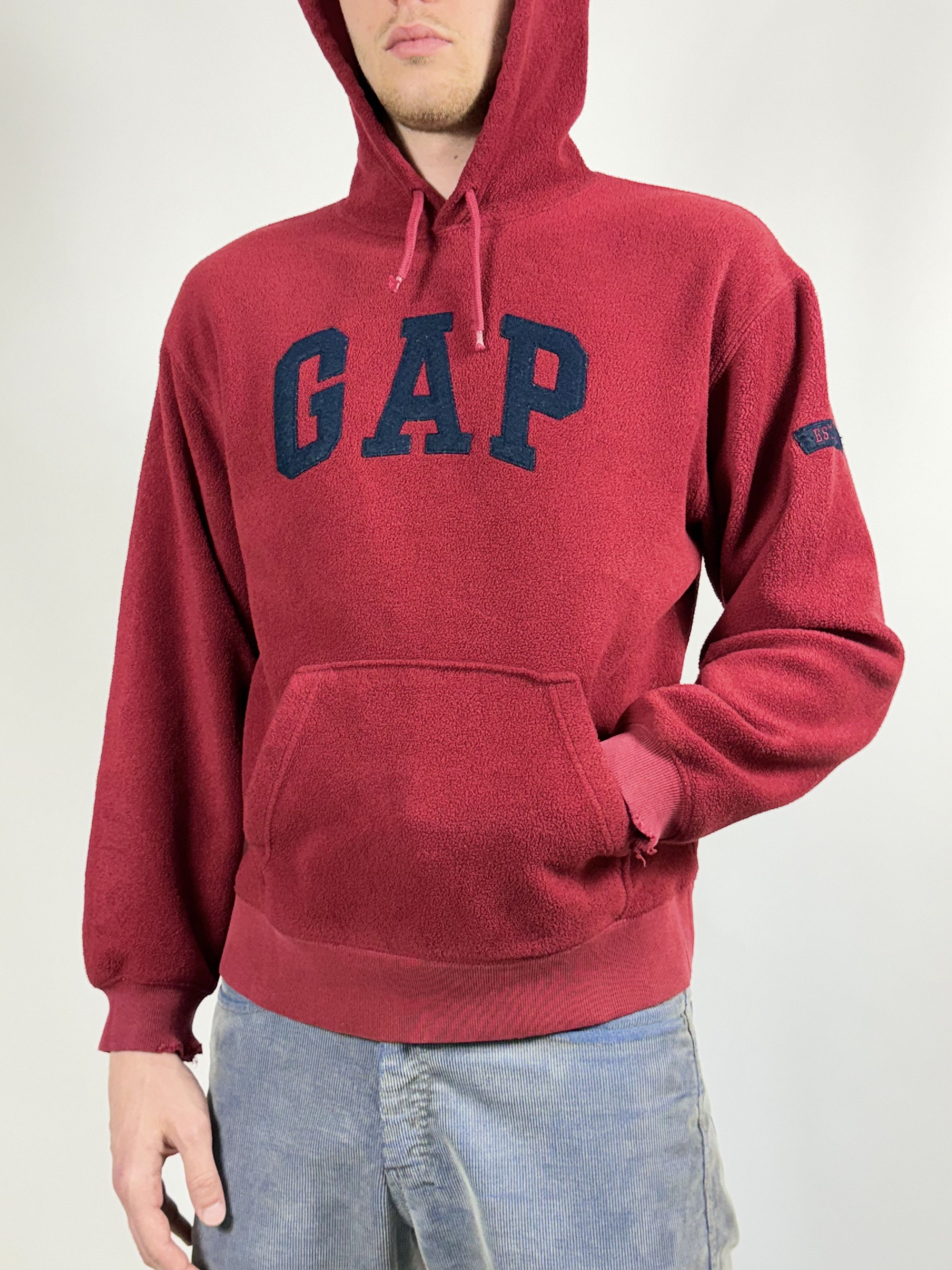 Gap GAP Logo fleece hoodie Size US S / EU 44-46 / 1 - 2 Thumbnail