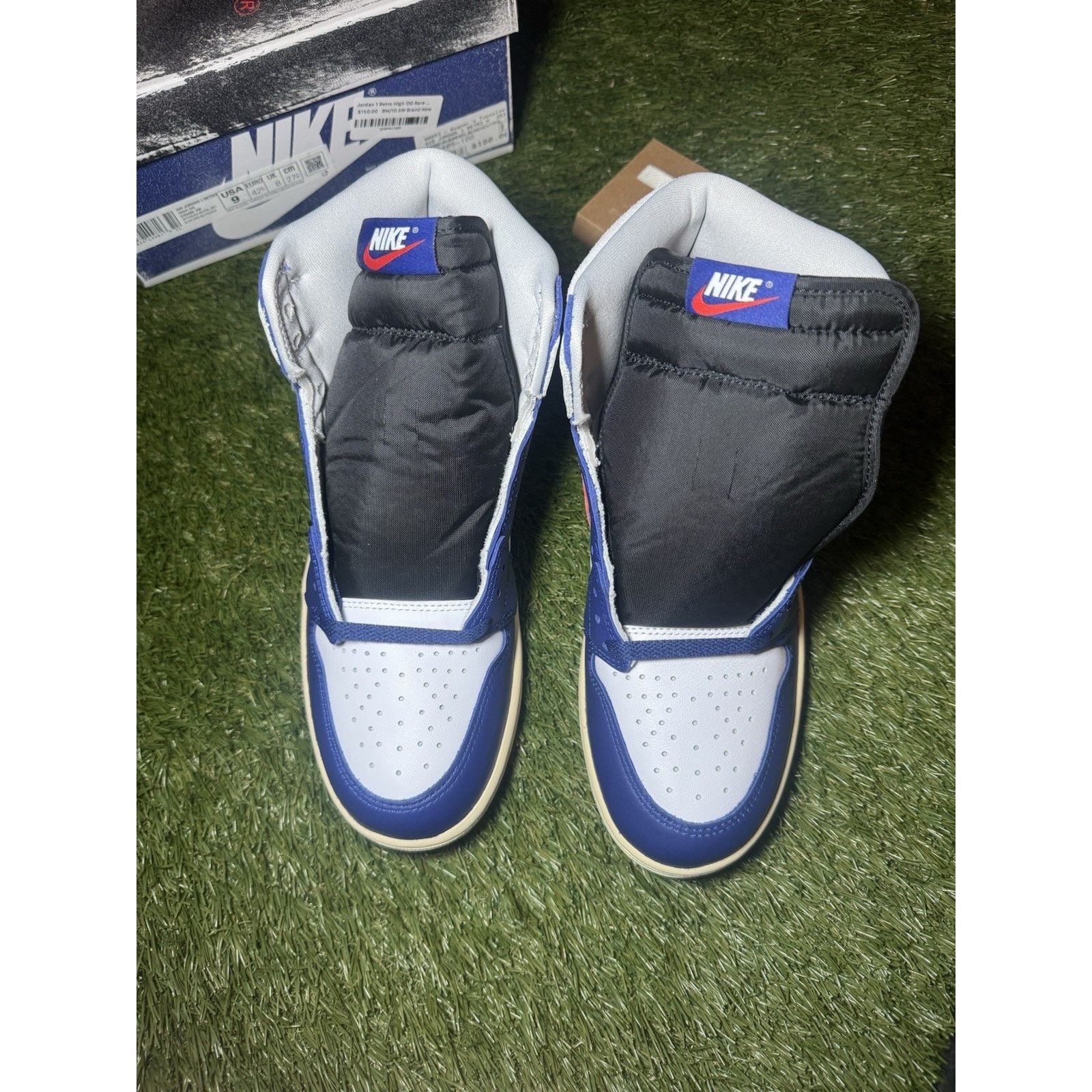 Jordan Brand Air Jordan 1 Retro OG High Rare Air - Deep Royal Blue Size 9 Size US 9 / EU 42 - 3 Thumbnail