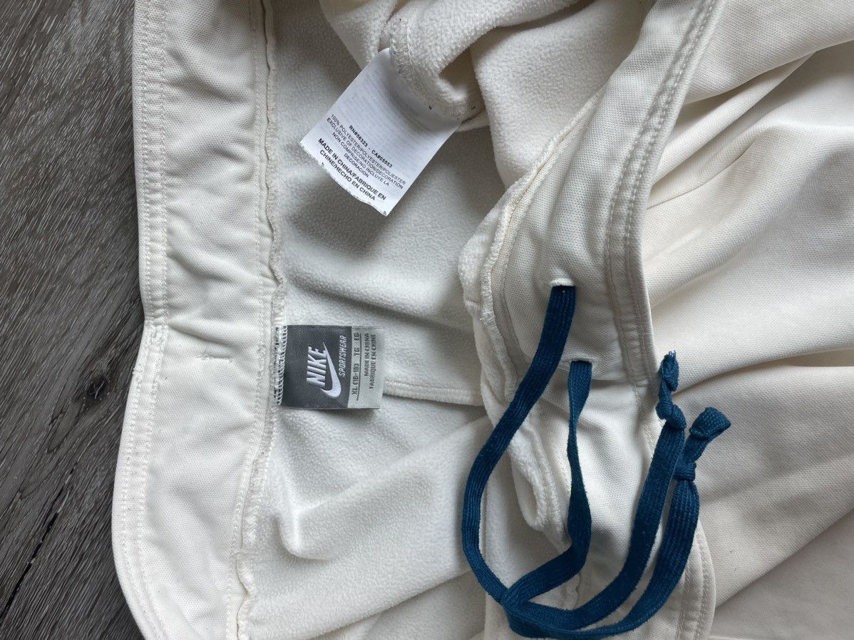 Nike × Vintage Vintage Cream White Nike Sweatpants Size US 36 / EU 52 - 6 Thumbnail