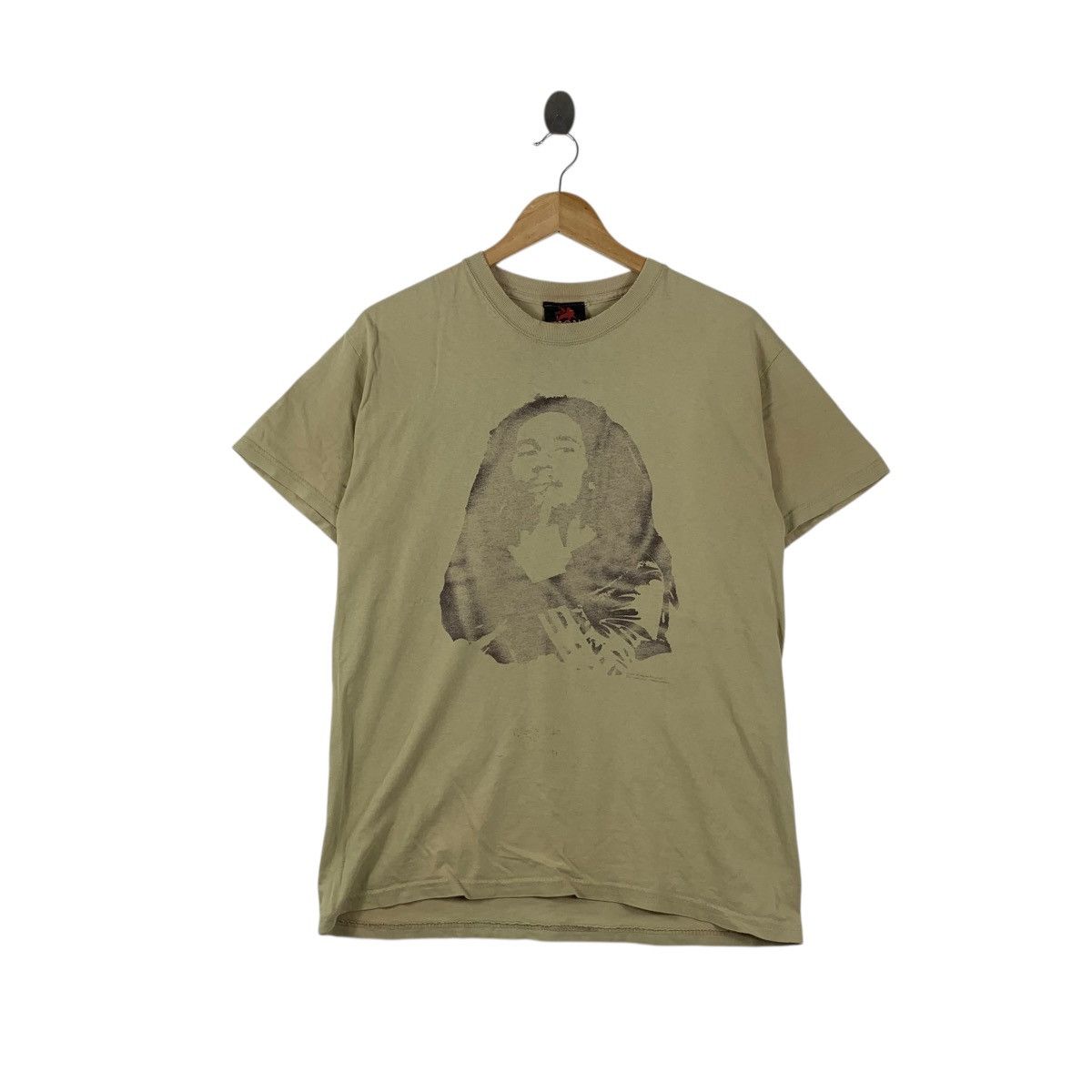 Bob Marley Vintage BOB MARLEY REGGAE Zion Rootswear Faded Tee Shirt Top Size US M / EU 48-50 / 2 - 1 Thumbnail