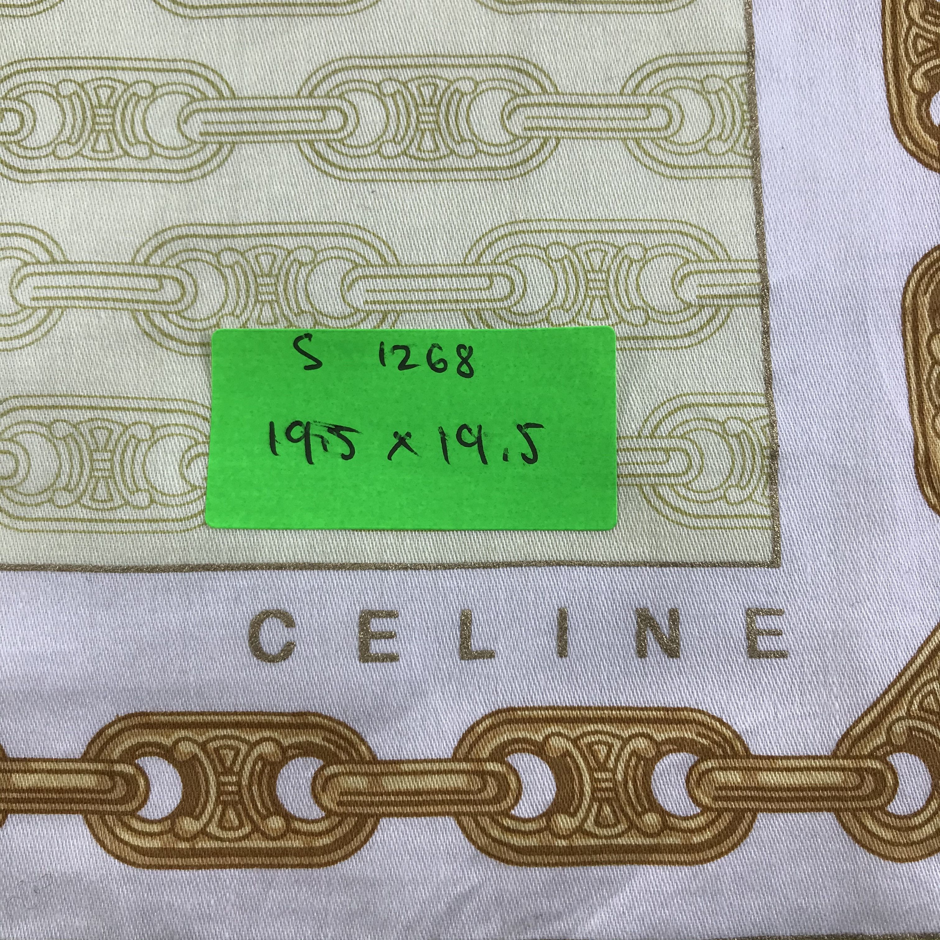 Celine × Vintage Celine Bandana / Handkerchief / Neckerchief - S1268 Size ONE SIZE - 5 Thumbnail