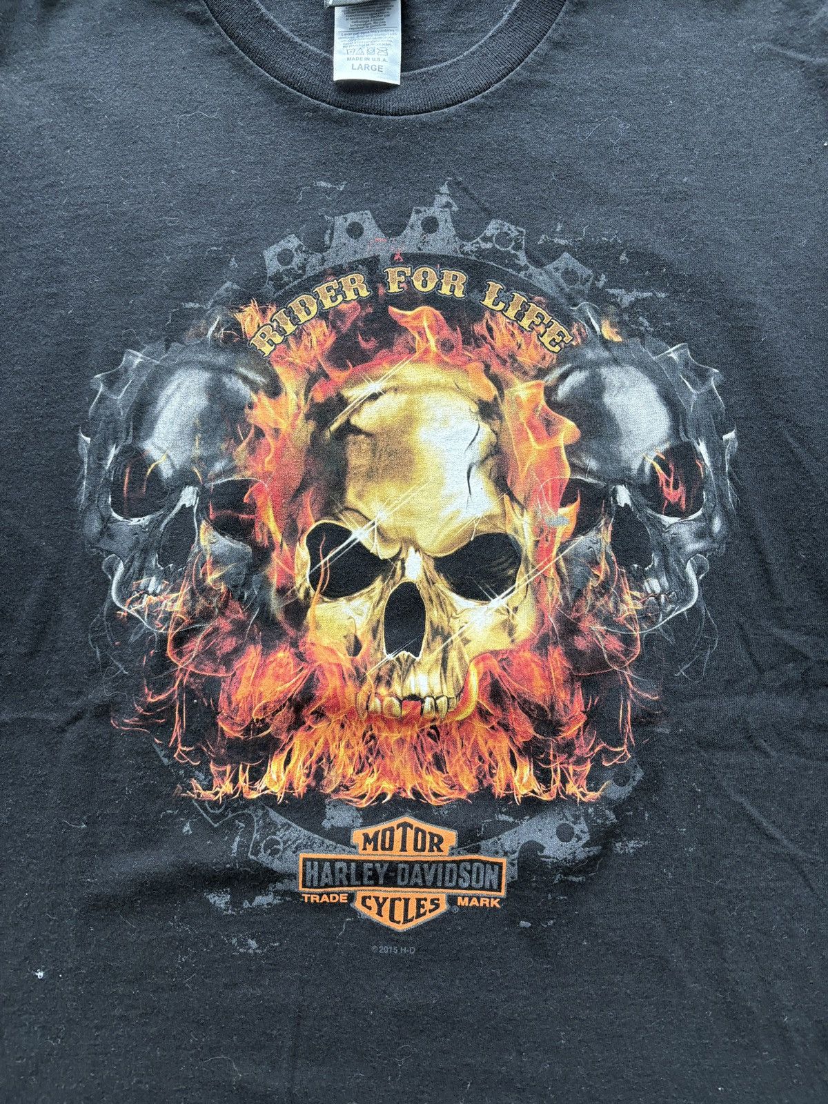 Harley Davidson Vintage Y2K Harley Davidson Graphic Tee Size US L / EU 52-54 / 3 - 2 Thumbnail