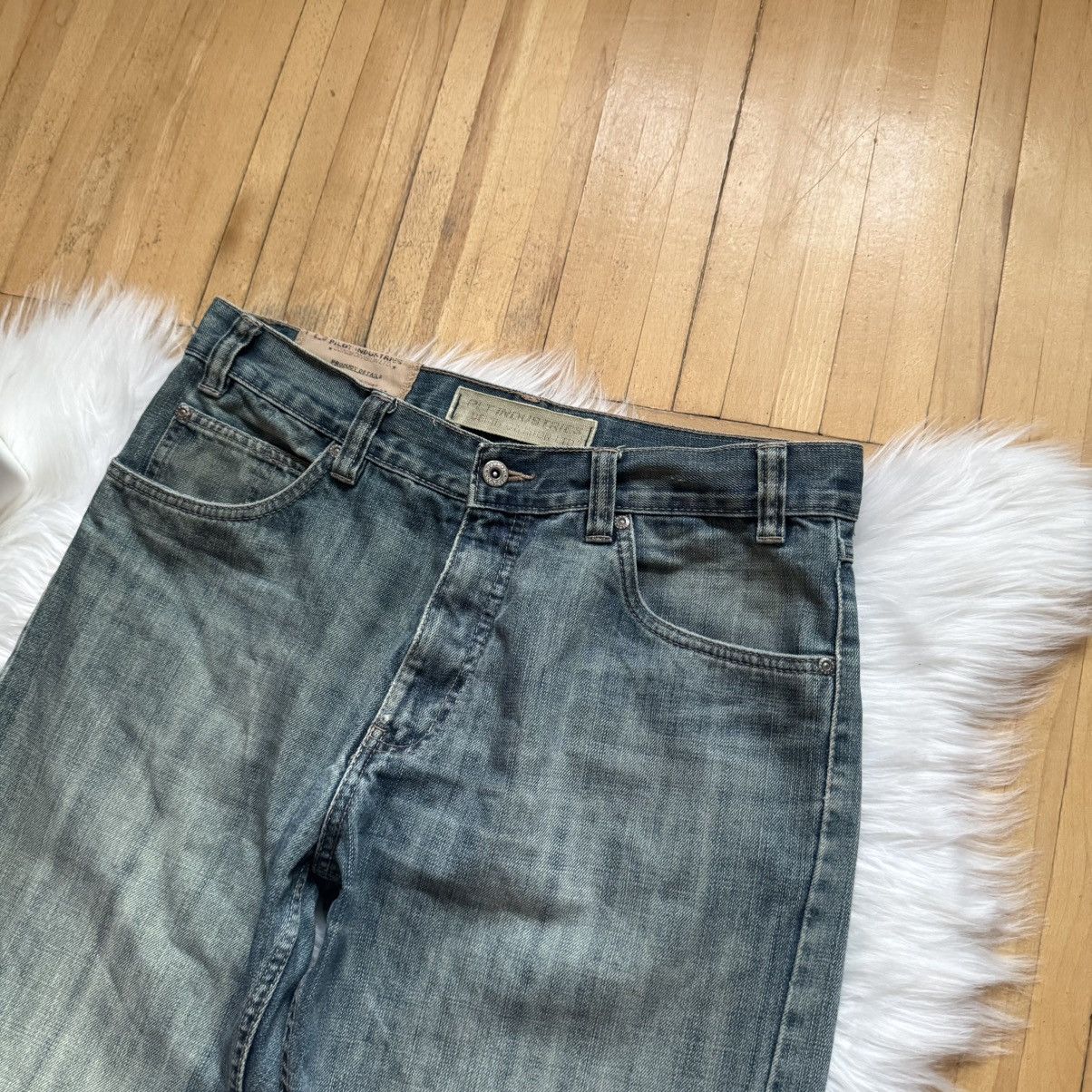 If Six Was Nine 📌 Vintage Pilot Industries Y2K Washed LGB vibe Denim Jeans Size US 31 - 9 Thumbnail