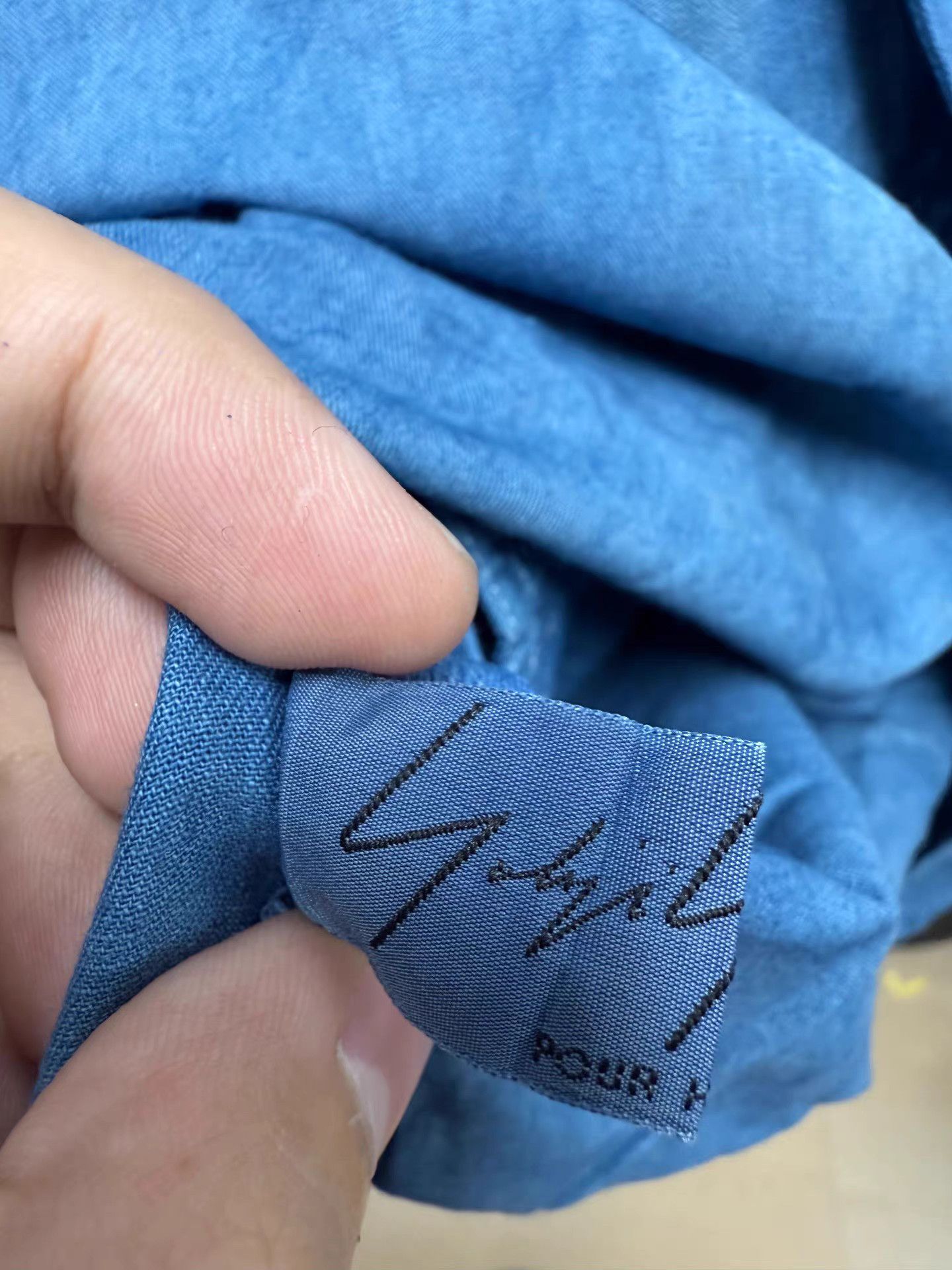 Yohji Yamamoto Yohji Yamamoto Pour Homme Vintage Tie-Dye Loose Shirt K20 Size US L / EU 52-54 / 3 - 7 Thumbnail
