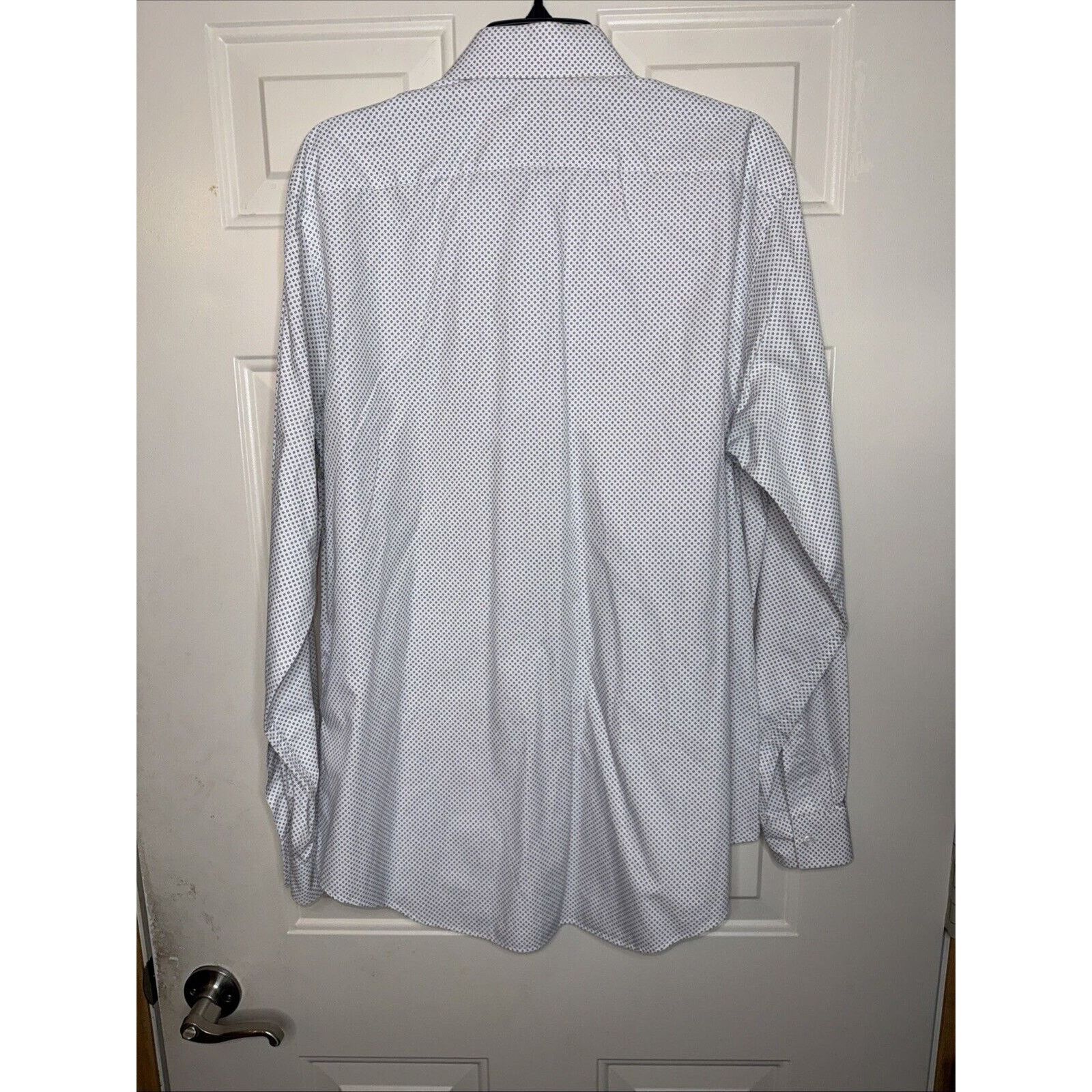 Michael Kors Michael Kors Dress Shirt Slim Tall Men’s 17 36/37 XL Navy Size US XL / EU 56 / 4 - 8 Thumbnail