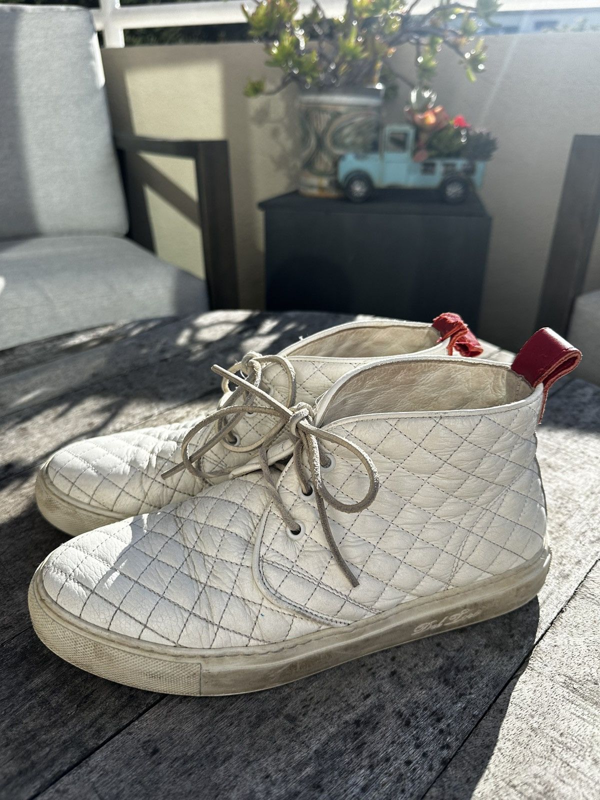 Grey Del Toro Quilted Chukka Sneaker Del Toro | Grailed main image 2
