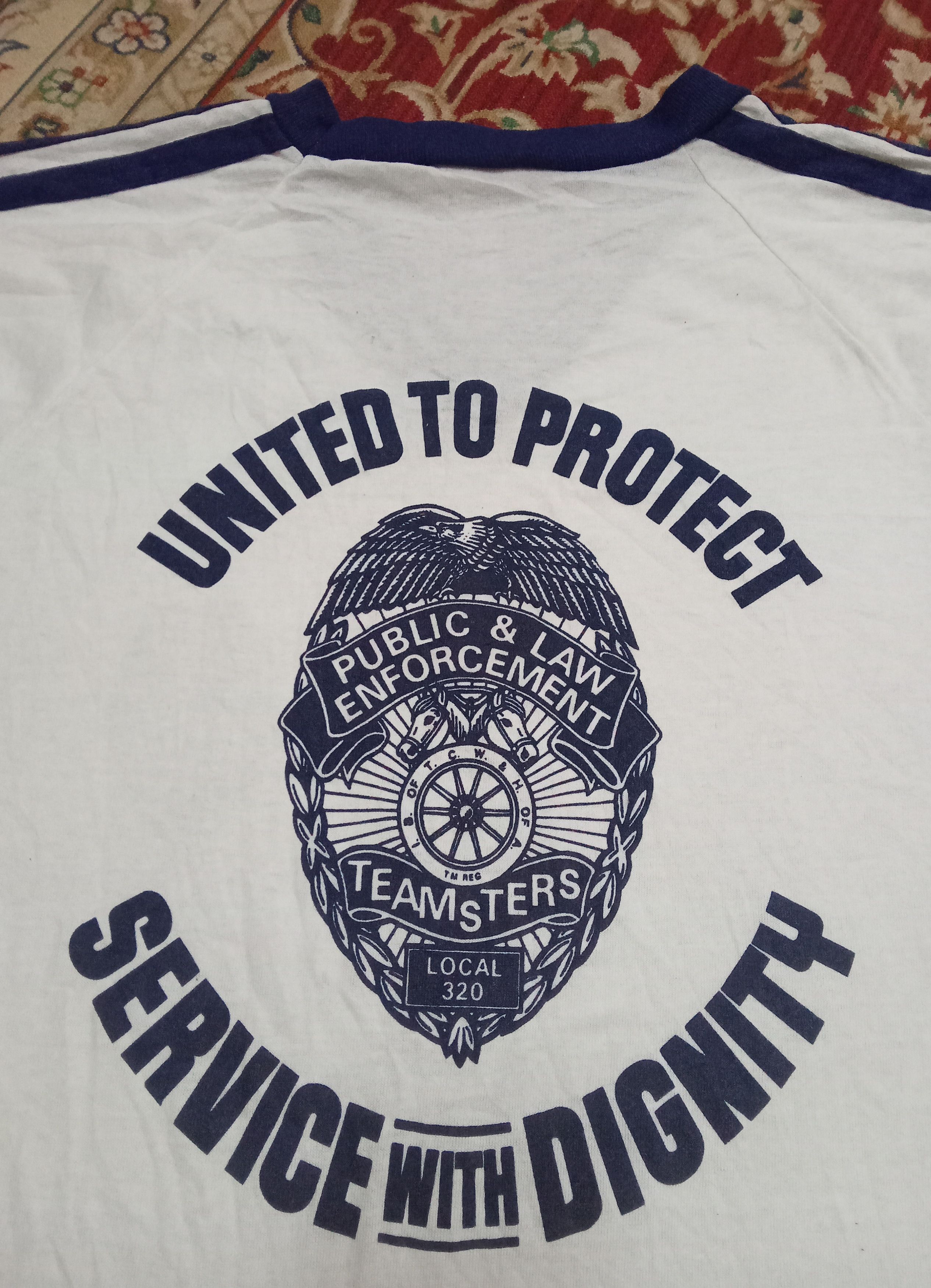 Vintage Vintage Public & Law Enforcement Very Rare T Shirt Size US M / EU 48-50 / 2 - 5 Thumbnail